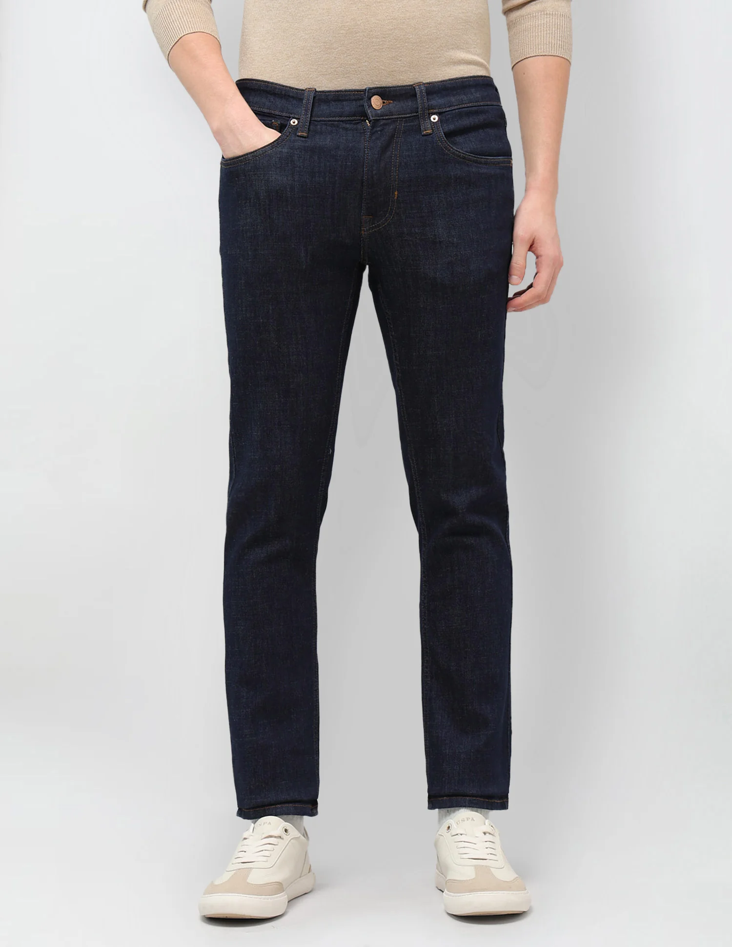 Regallo Skinny Fit Blue Jeans - Image 6