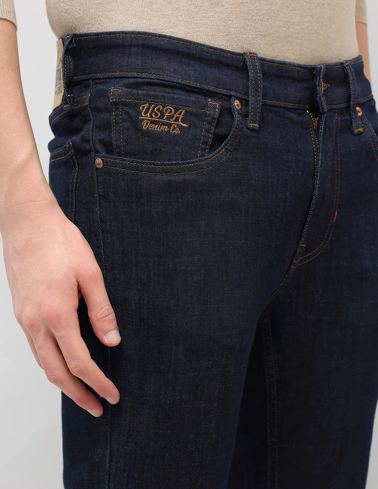 Regallo Skinny Fit Blue Jeans - Image 7