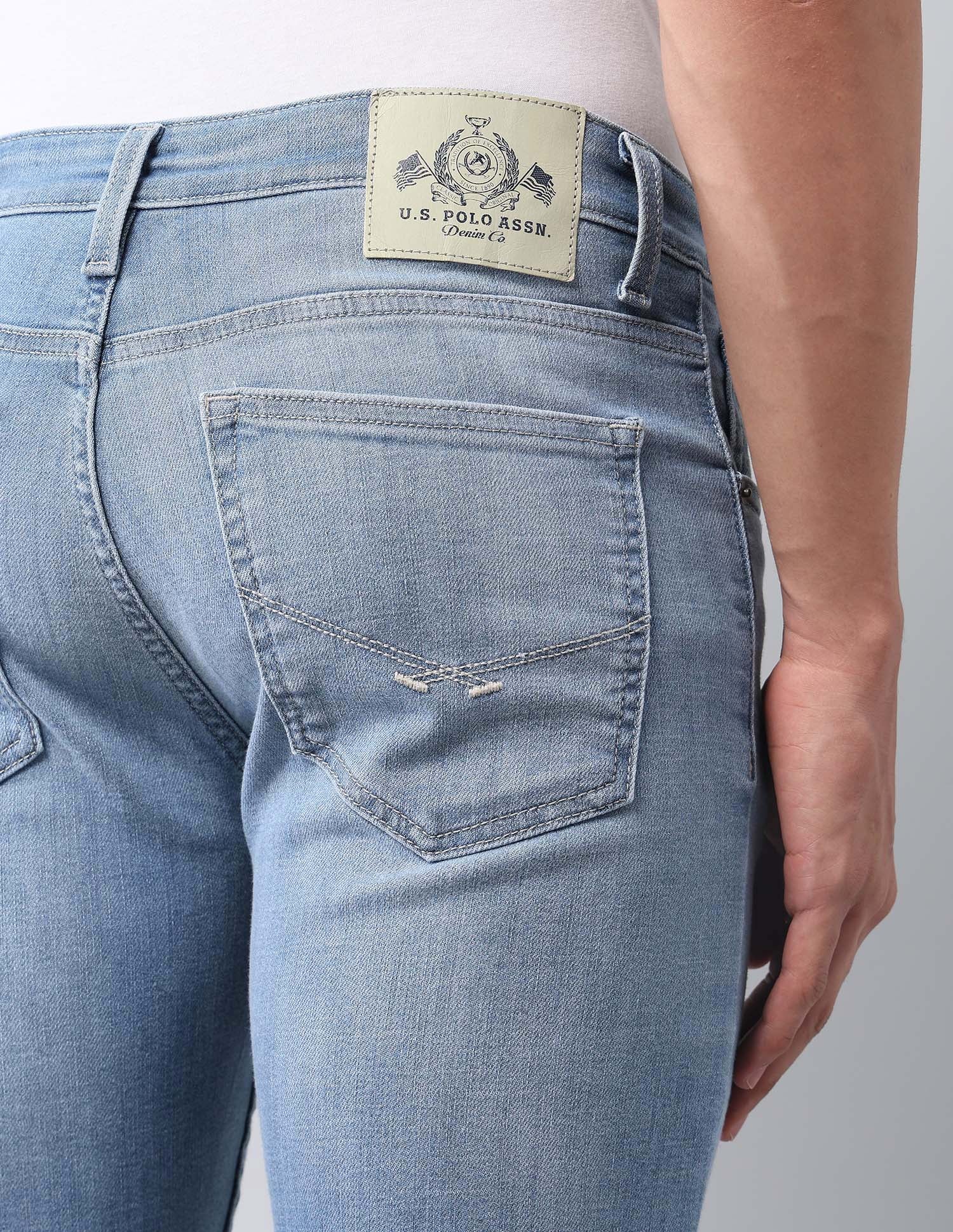Regallo Skinny Fit Blue Jeans - Image 8