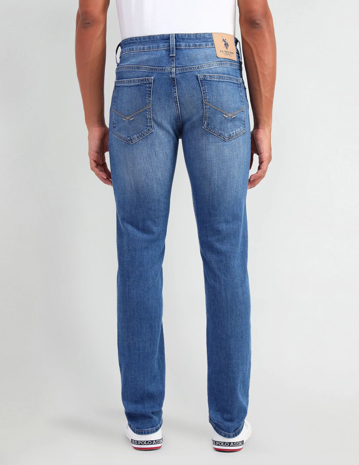 Regallo Skinny Fit Blue Jeans - Image 5