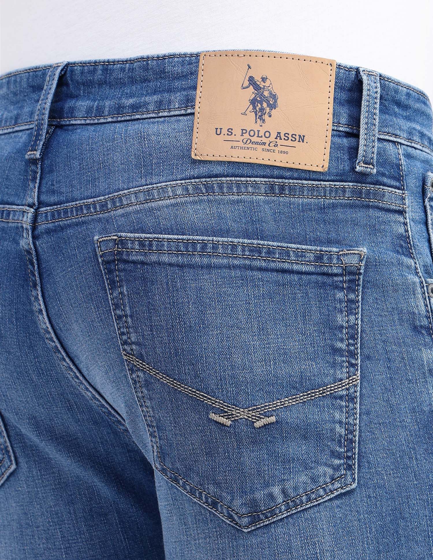 Regallo Skinny Fit Blue Jeans - Image 7