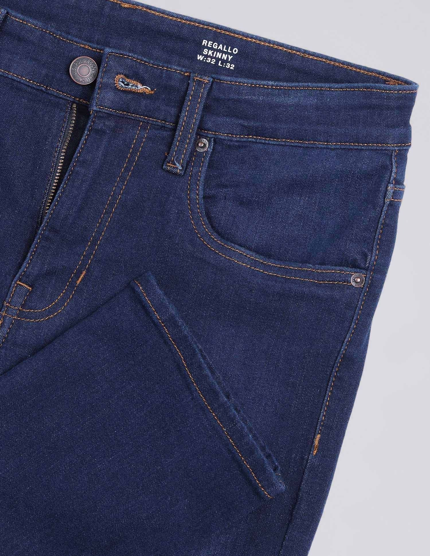 Regallo Skinny Fit Blue Jeans - Image 2