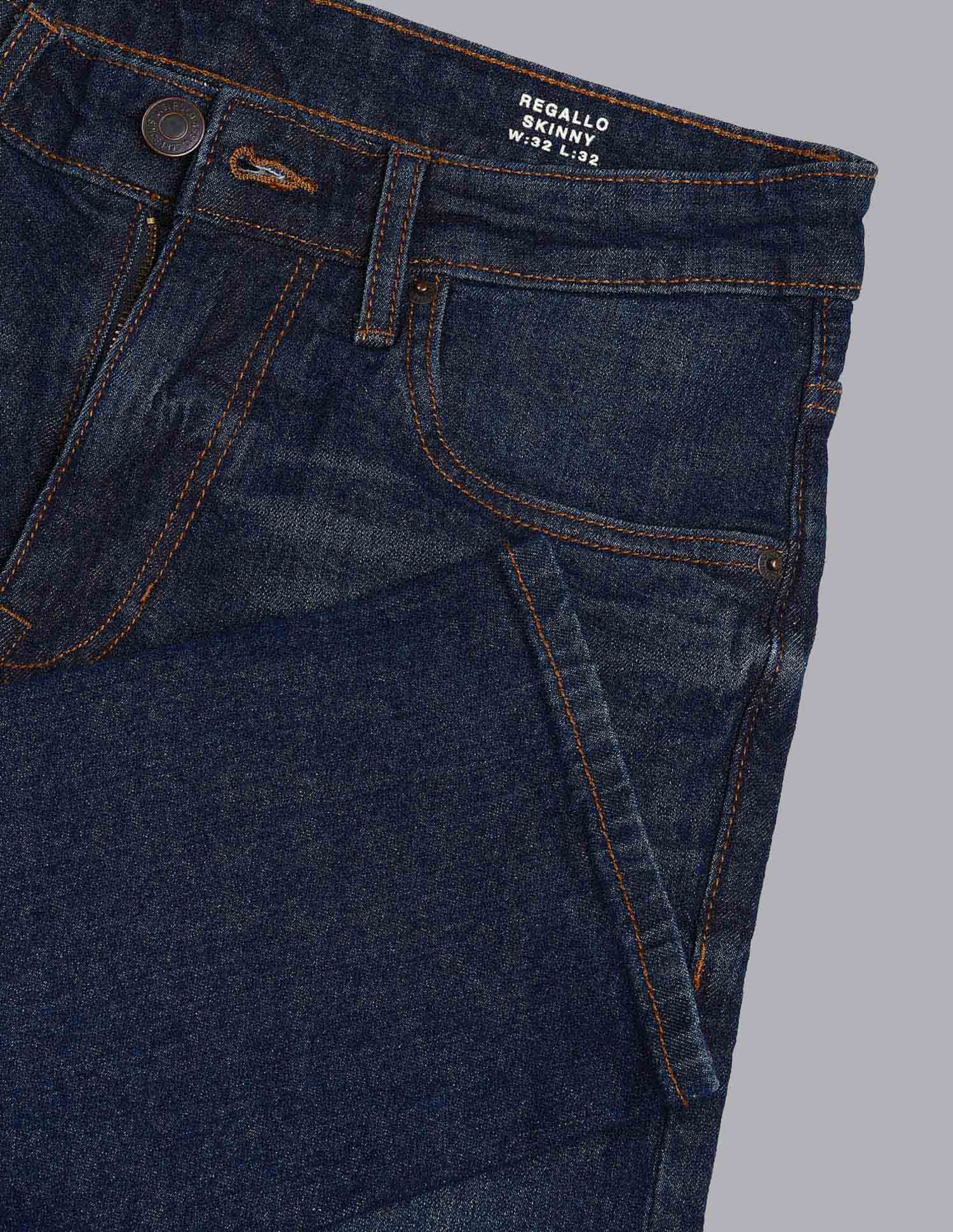 Regallo Skinny Fit Blue Jeans - Image 2
