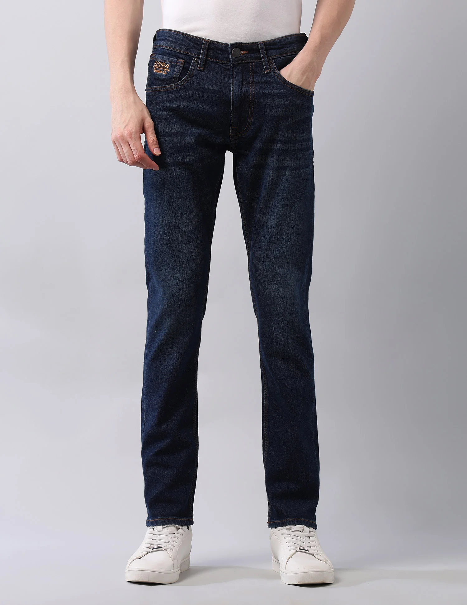 Regallo Skinny Fit Blue Jeans - Image 6