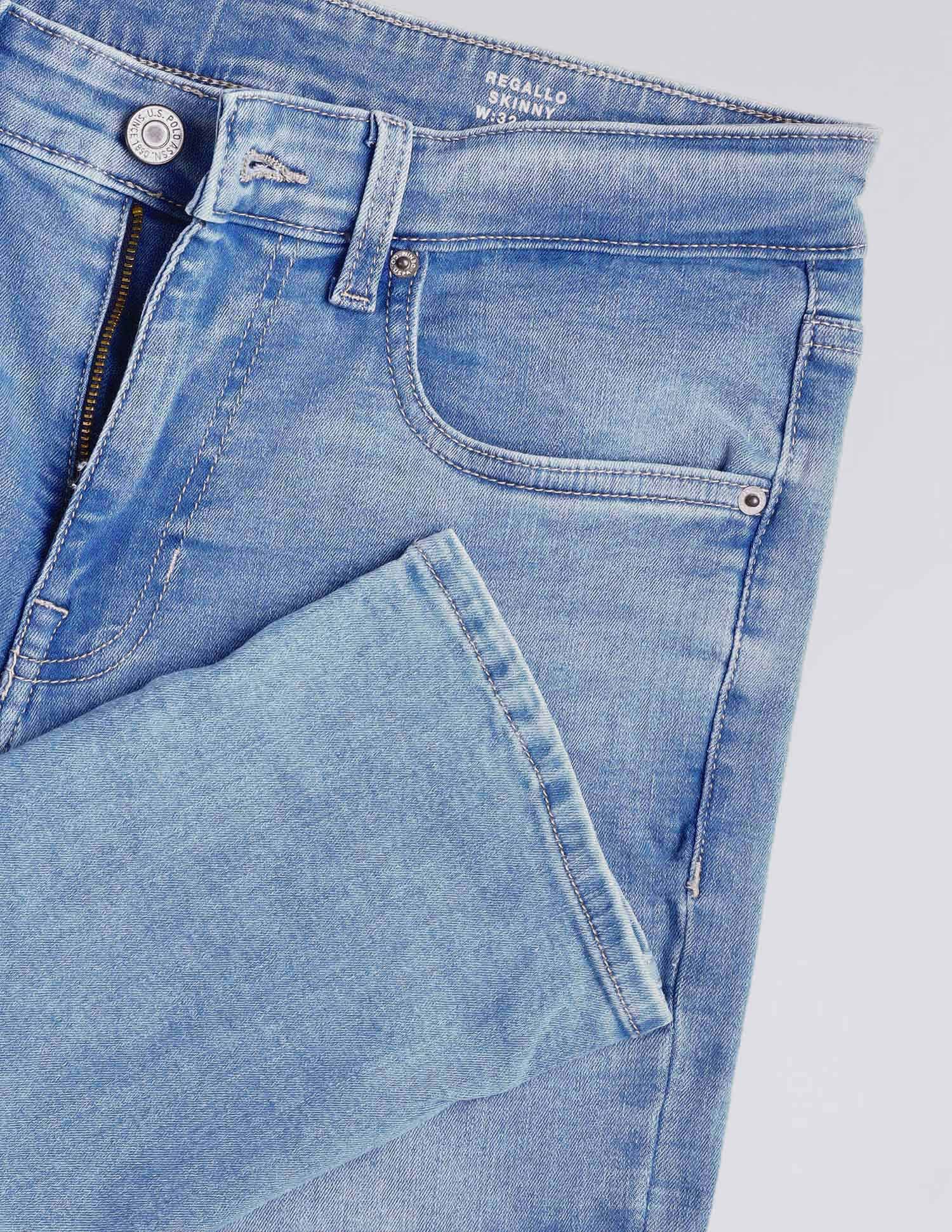 Regallo Skinny Fit Blue Jeans - Image 2