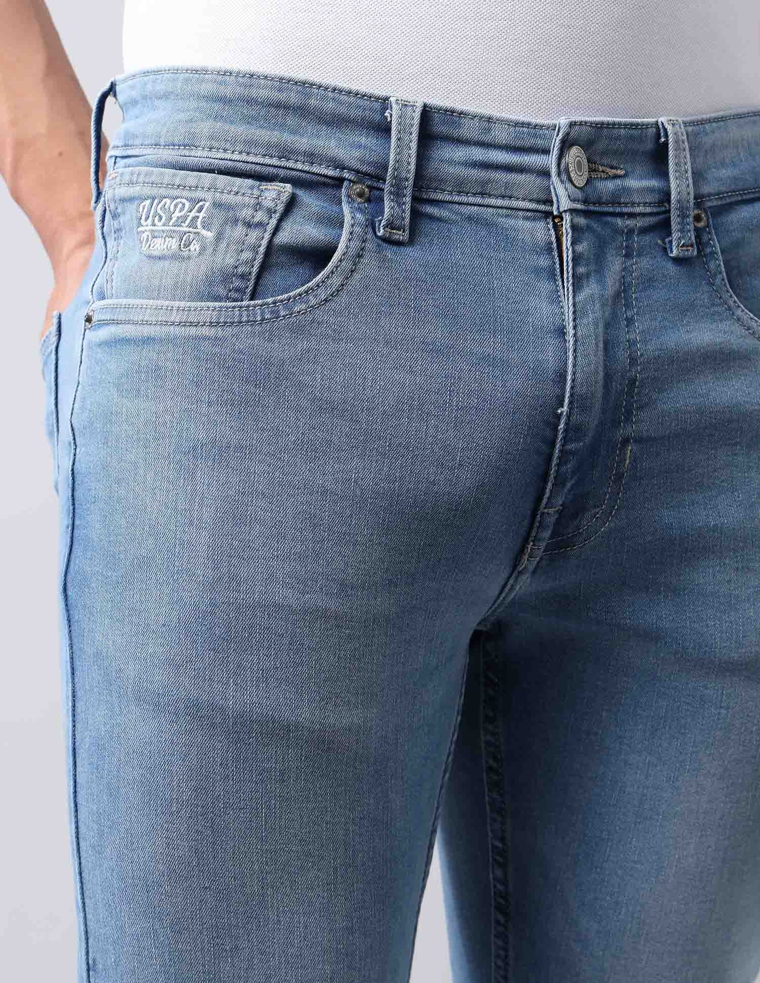 Regallo Skinny Fit Blue Jeans - Image 7