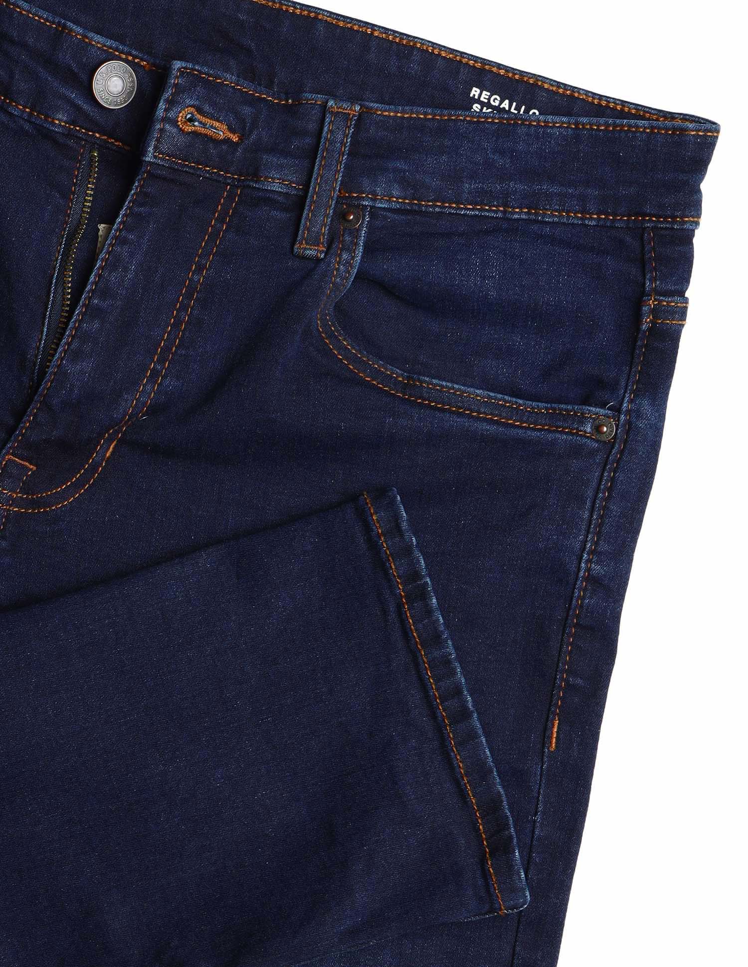 Regallo Skinny Fit Blue Jeans - Image 2
