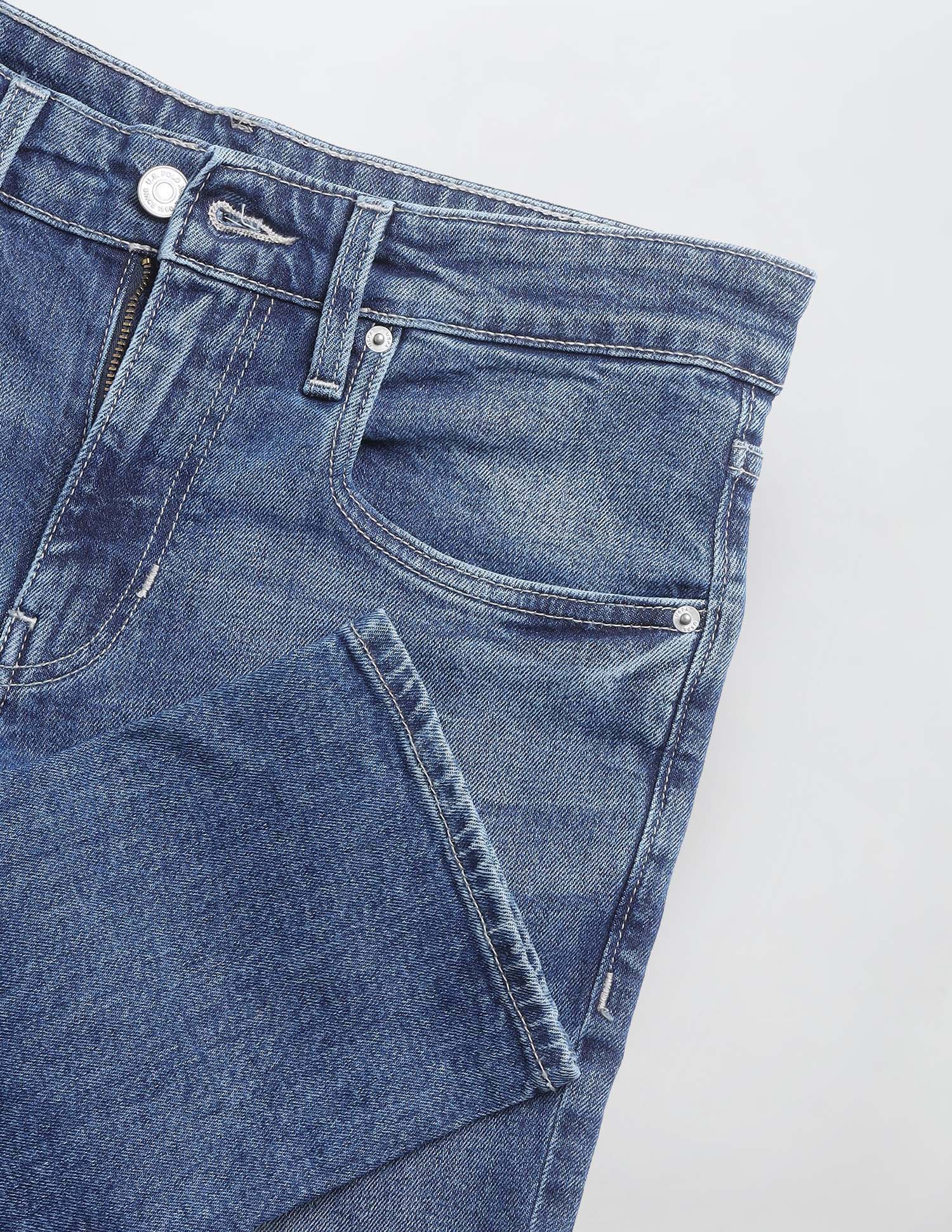 Regallo Skinny Fit Blue Jeans - Image 2