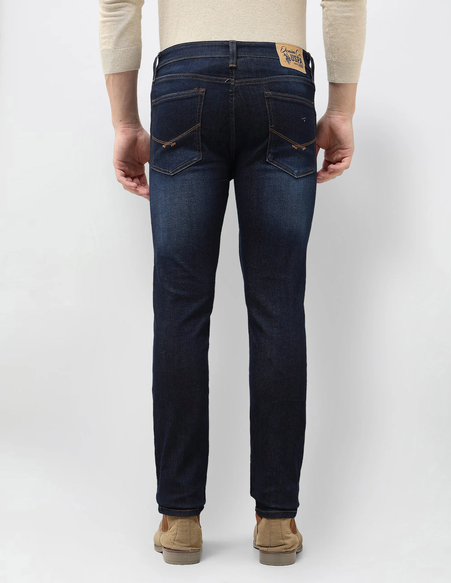 Regallo Skinny Fit Blue Jeans - Image 5