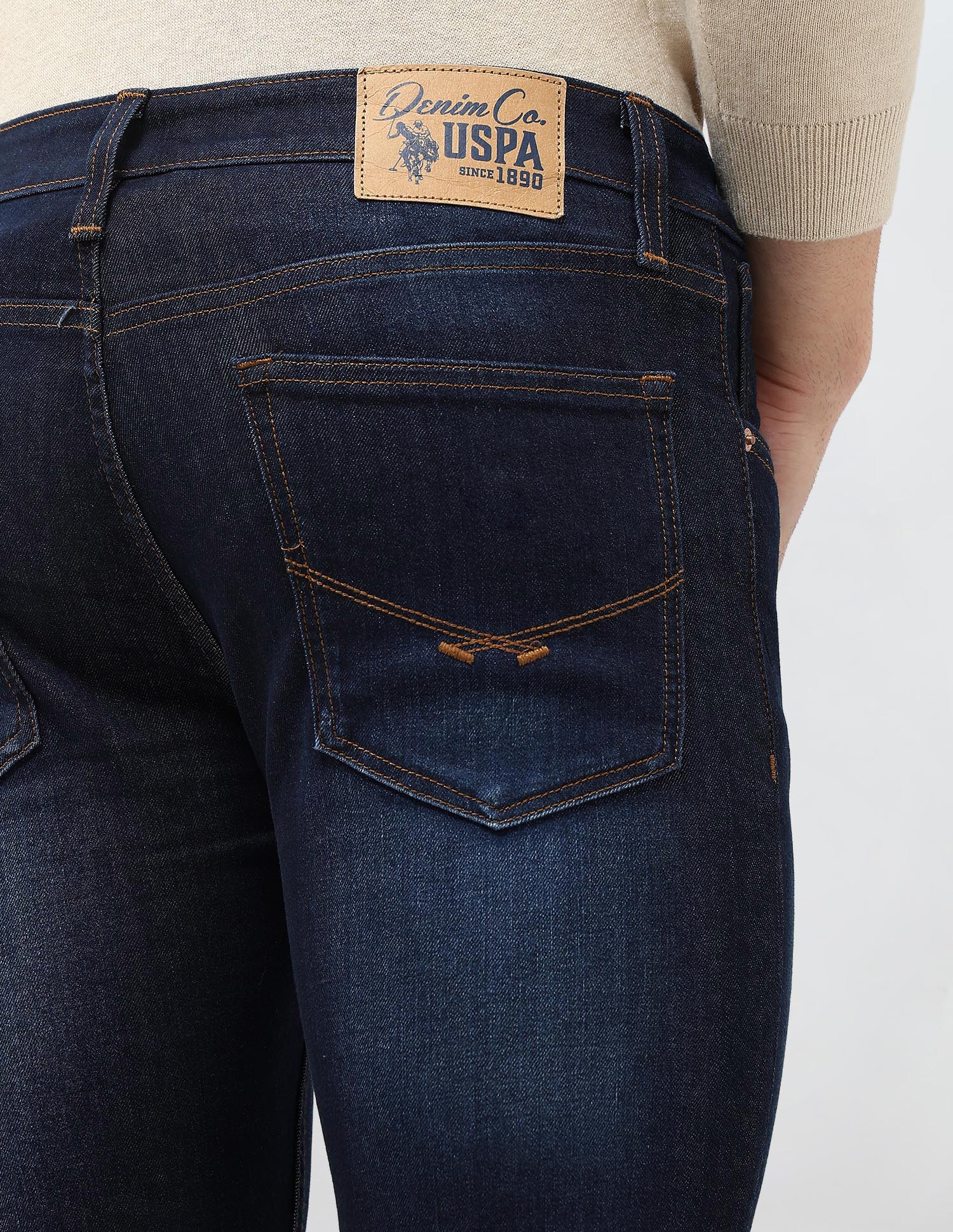 Regallo Skinny Fit Blue Jeans - Image 8