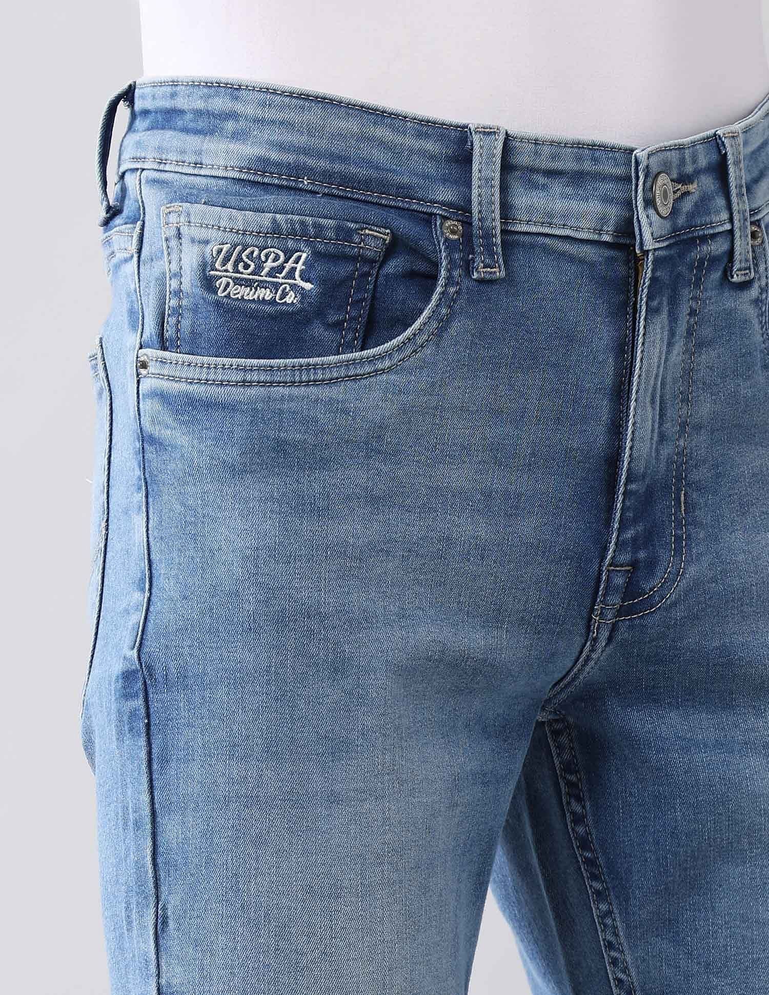 Regallo Skinny Fit Blue Jeans - Image 7