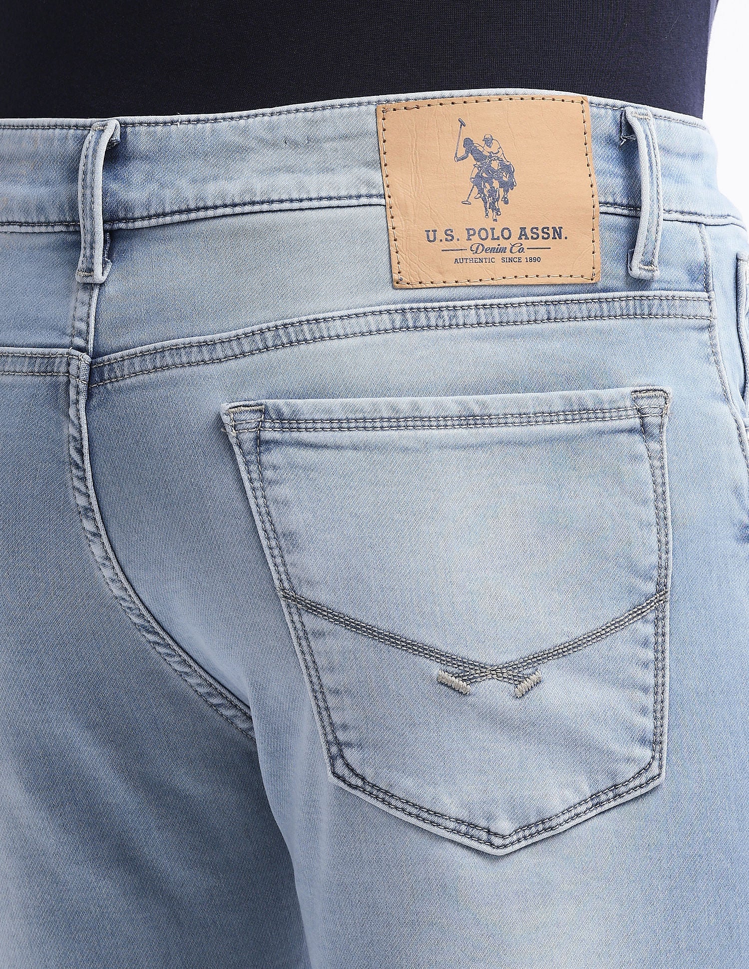 Regallo Skinny Fit Blue Jeans - Image 8