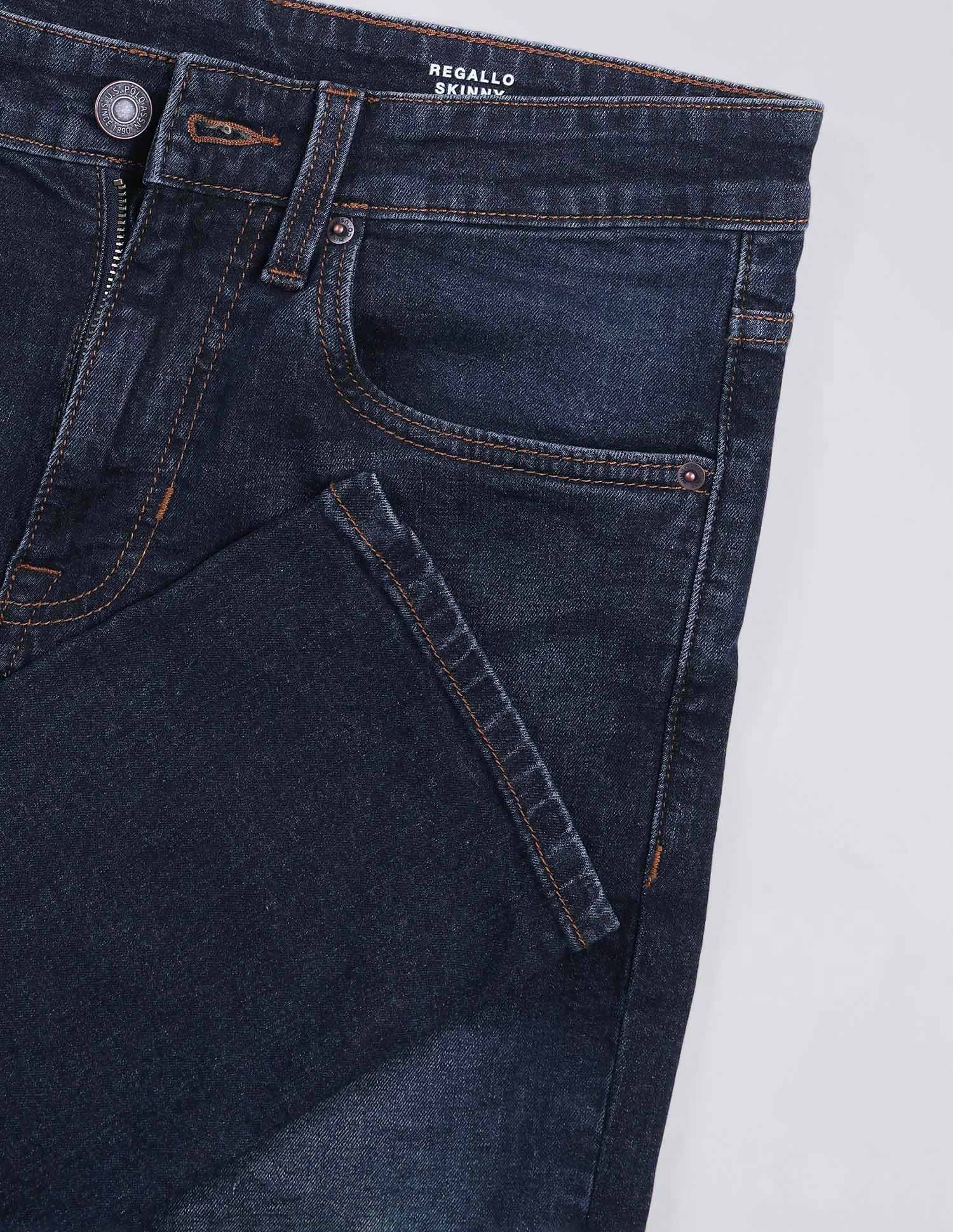 Regallo Skinny Fit Blue Jeans - Image 2