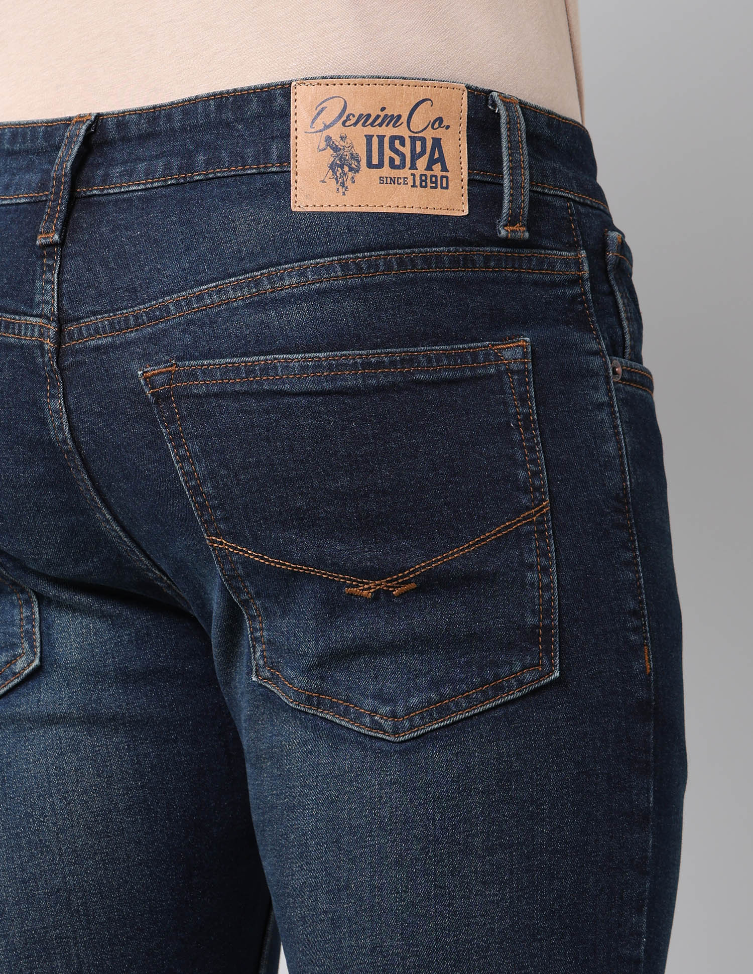 Regallo Skinny Fit Blue Jeans - Image 8