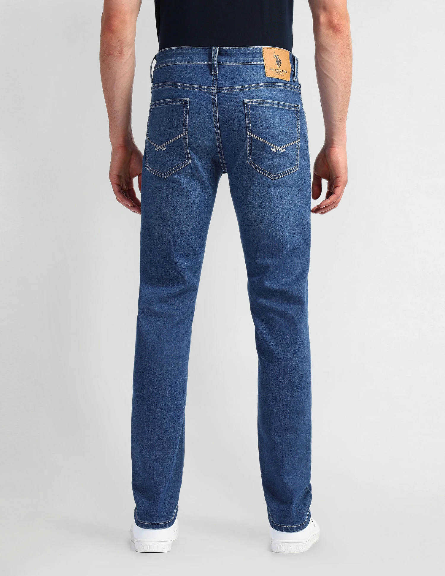 Regallo Skinny Fit Blue Jeans - Image 5