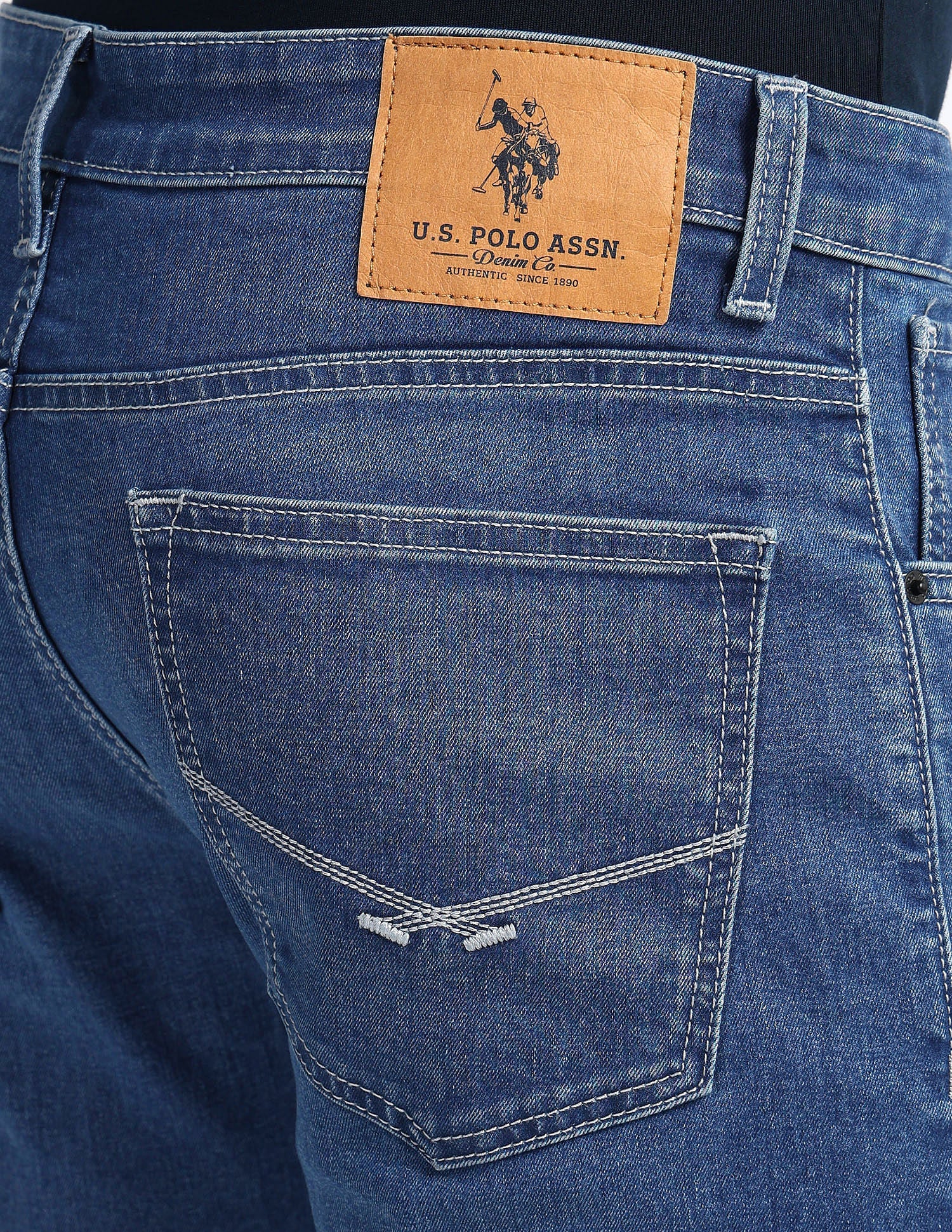 Regallo Skinny Fit Blue Jeans - Image 8