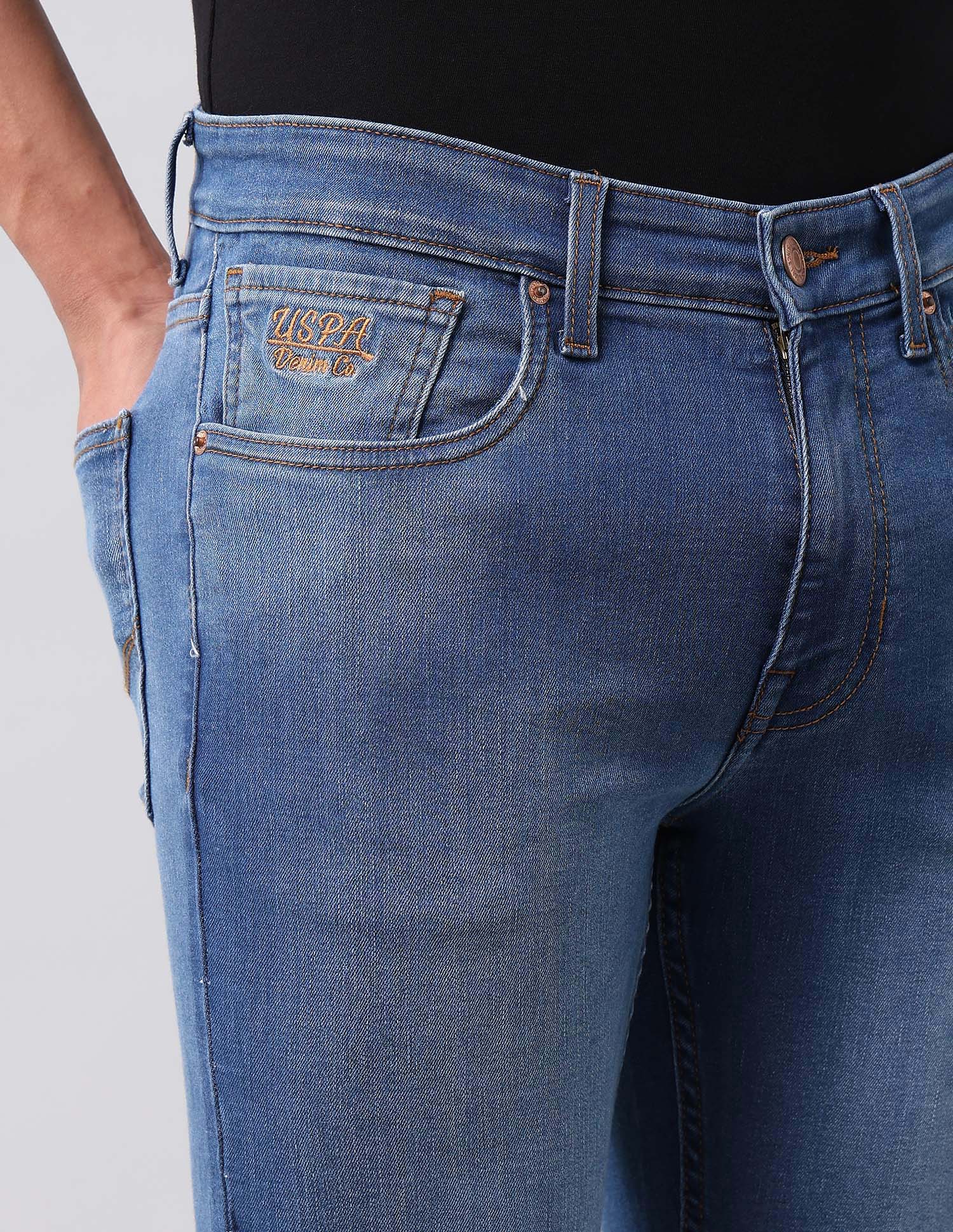 Regallo Skinny Fit Blue Jeans - Image 7