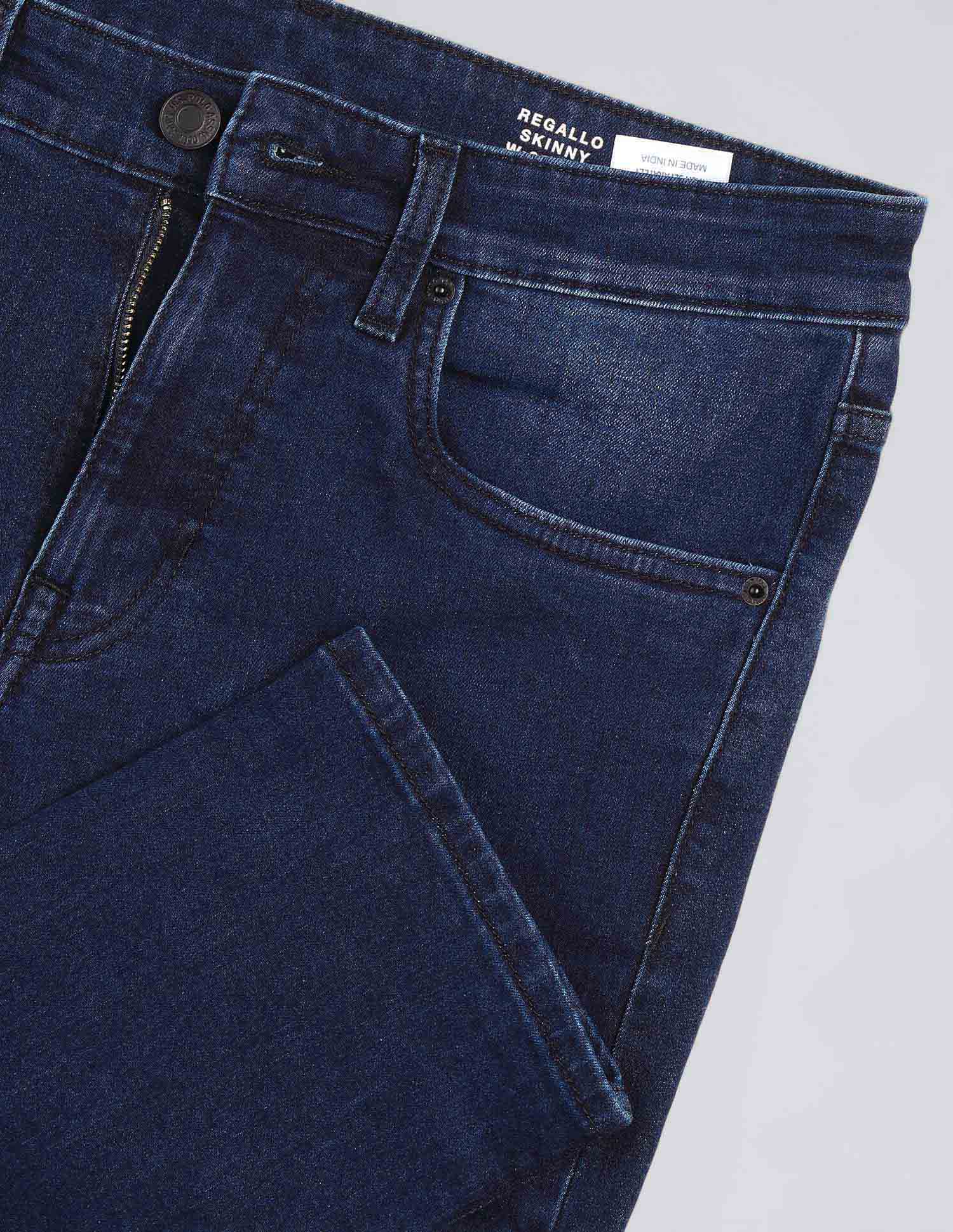 Regallo Skinny Fit Blue Jeans - Image 2
