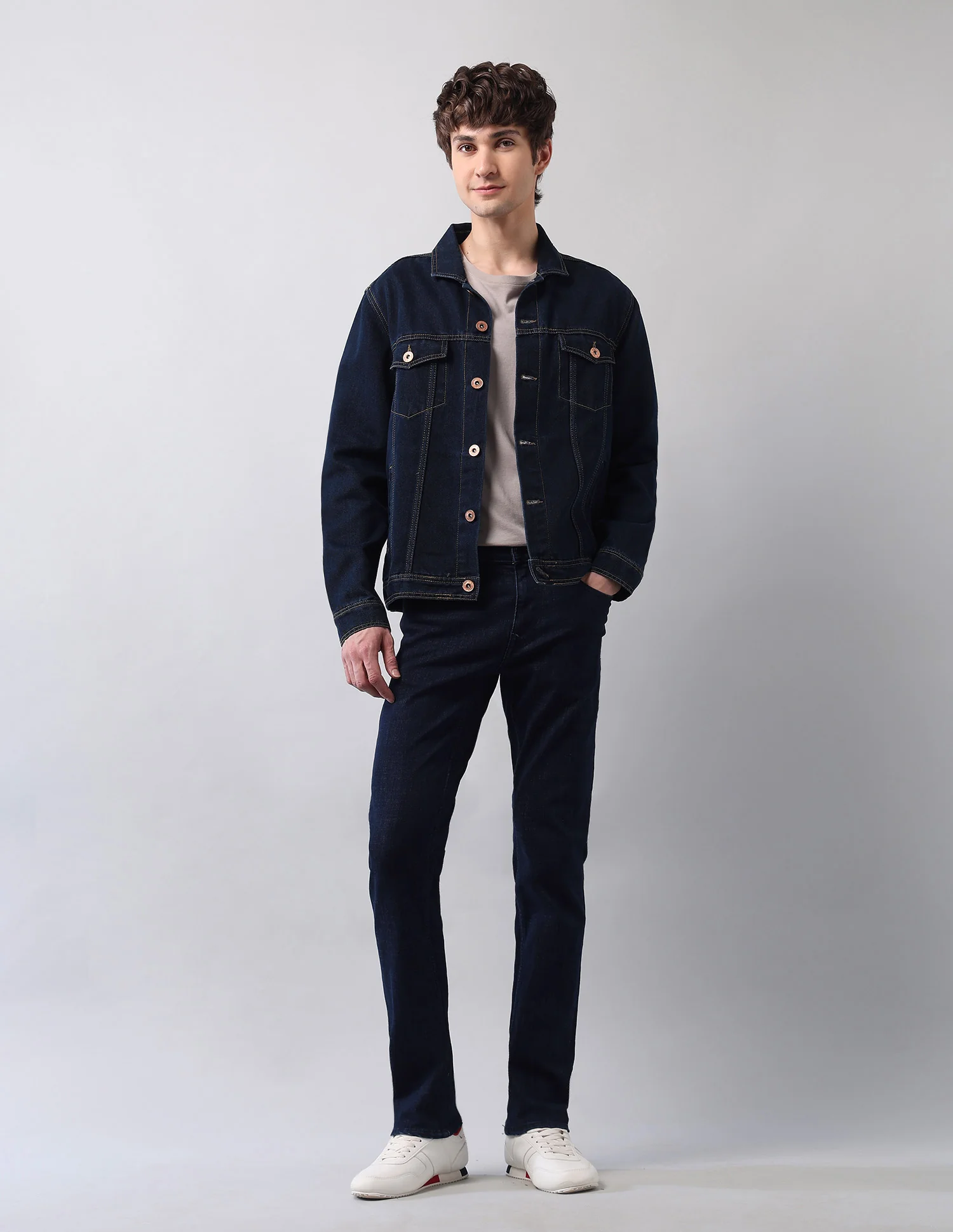 Regallo Skinny Fit Blue Jeans - Image 3