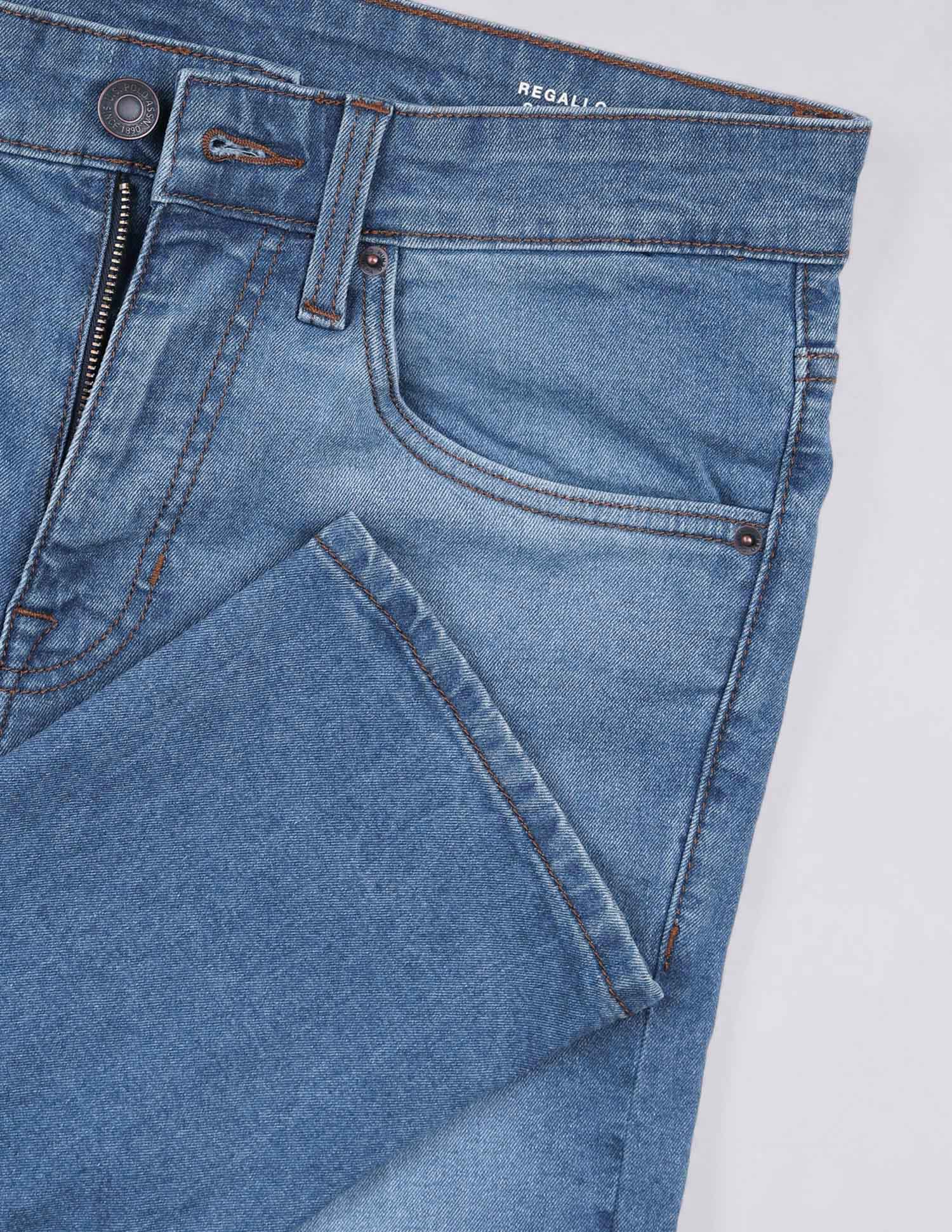 Regallo Skinny Fit Blue Jeans - Image 2