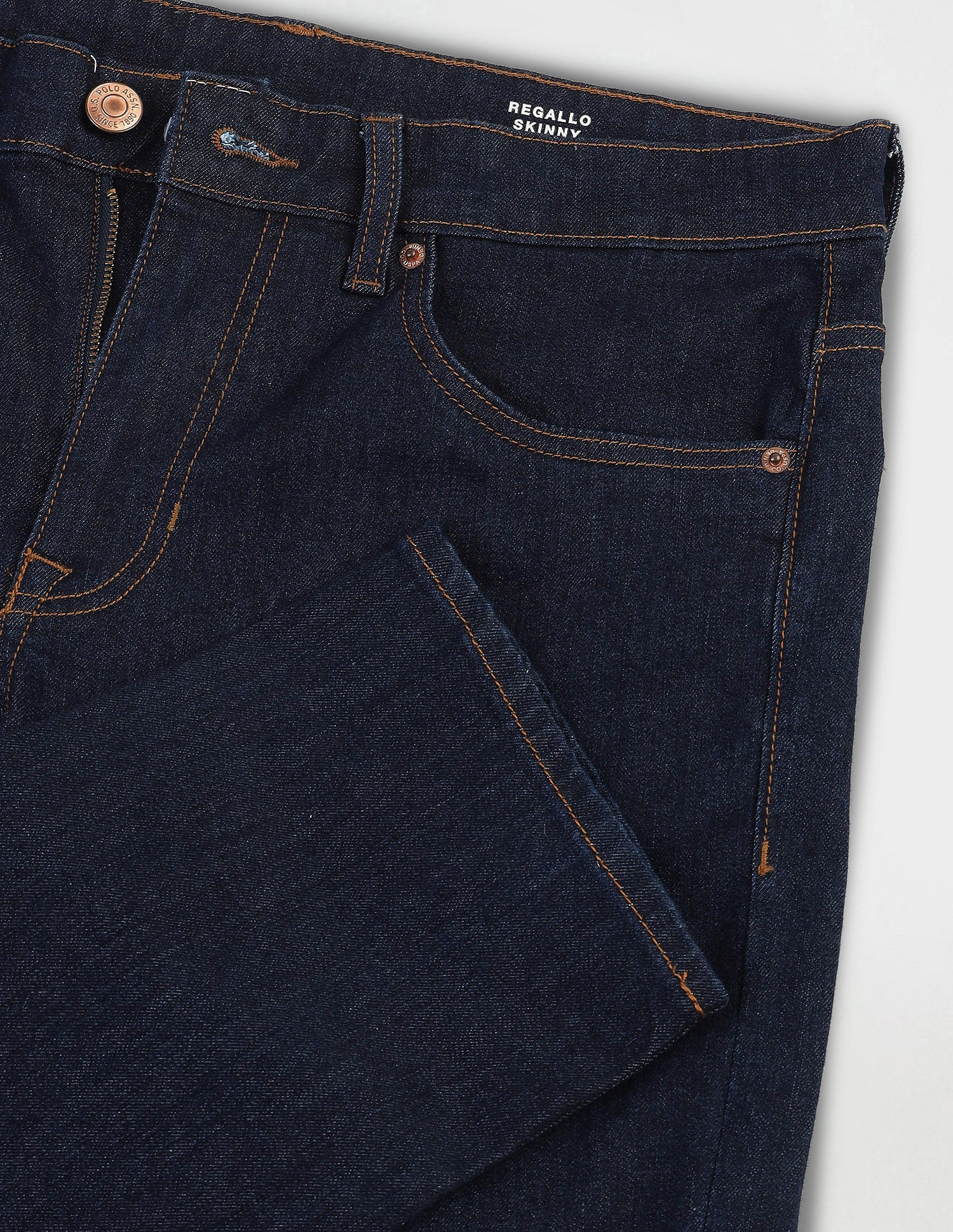 Regallo Skinny Fit Blue Jeans - Image 2