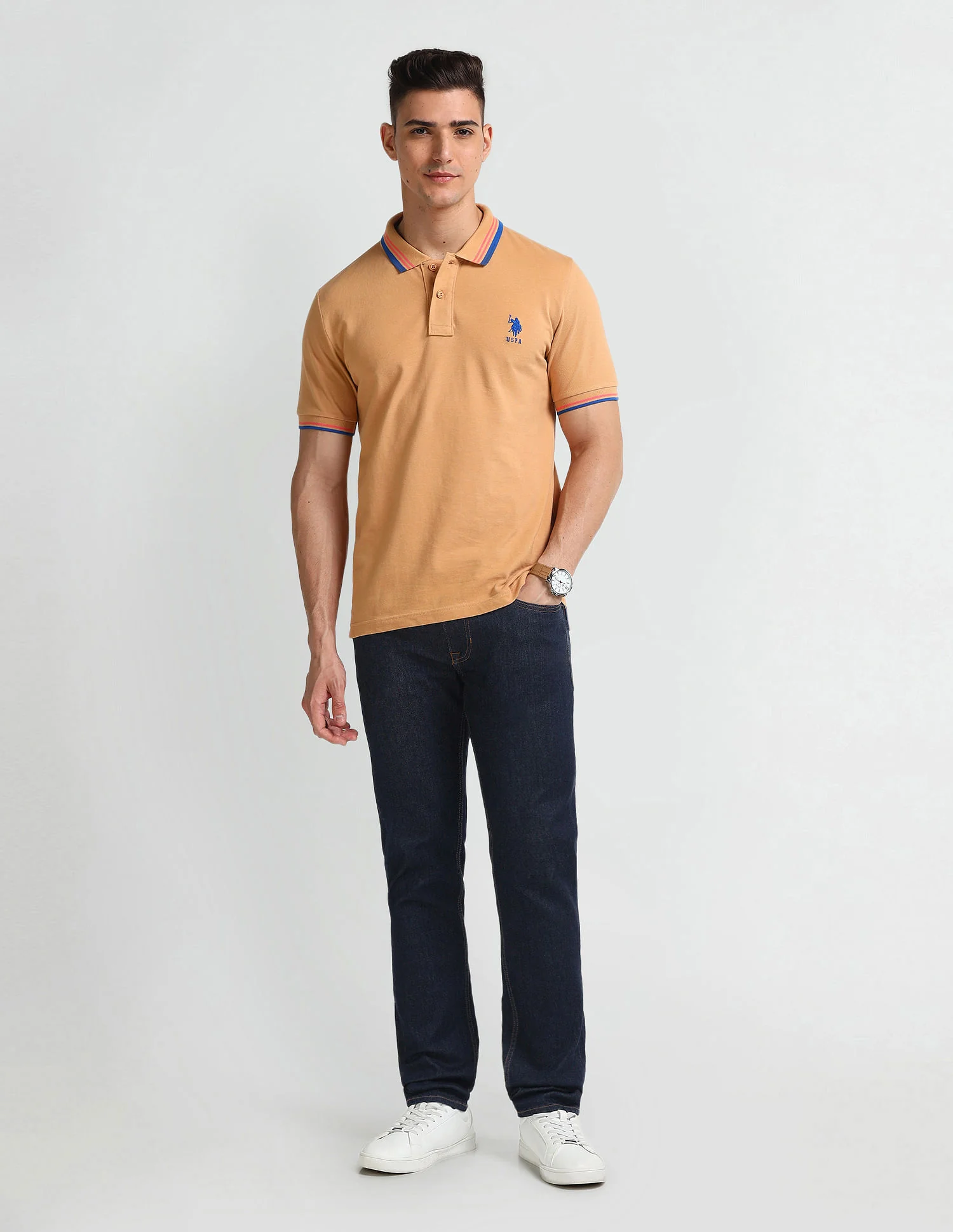 Regallo Skinny Fit Blue Jeans - Image 3