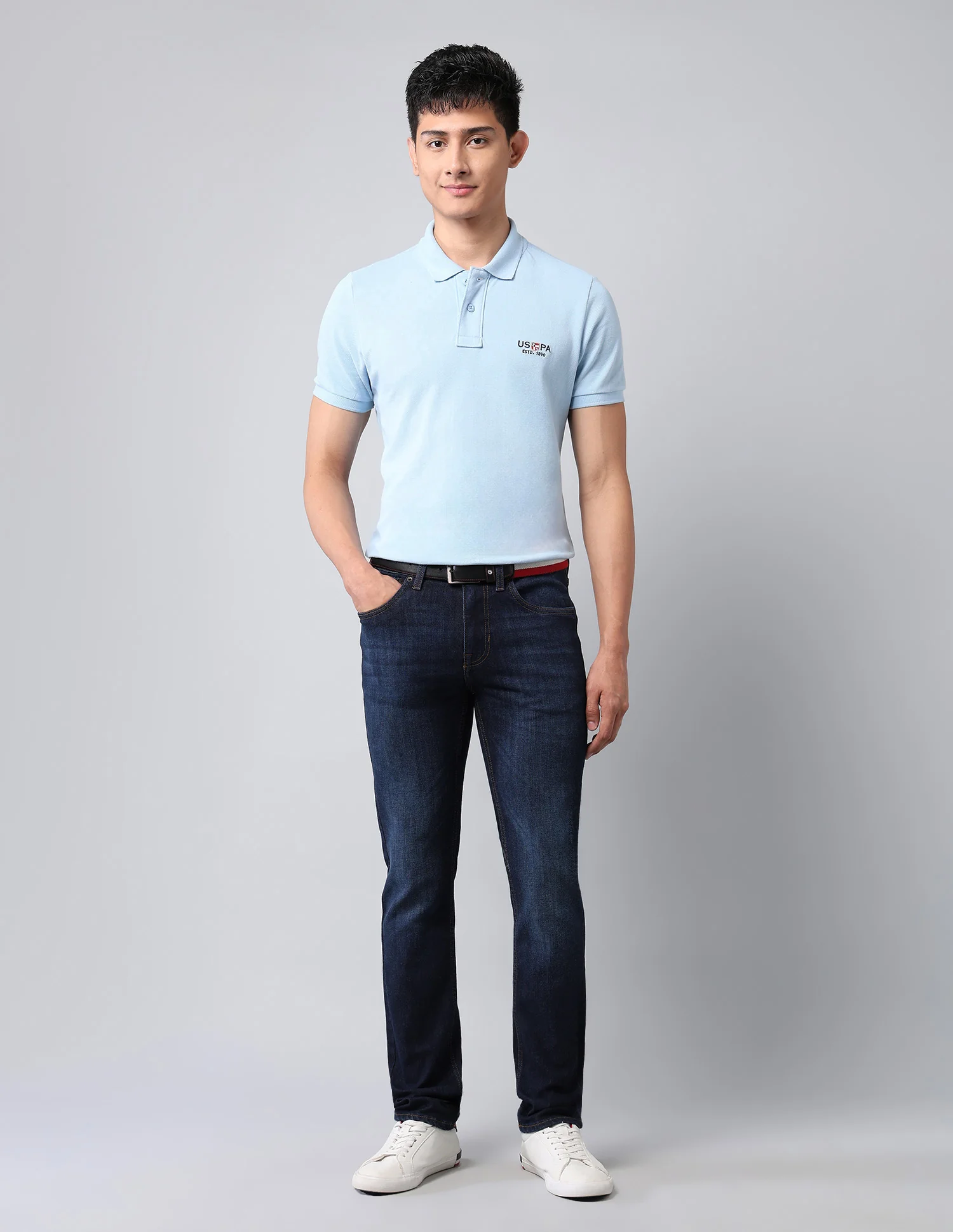 Regallo Skinny Fit Blue Jeans - Image 3