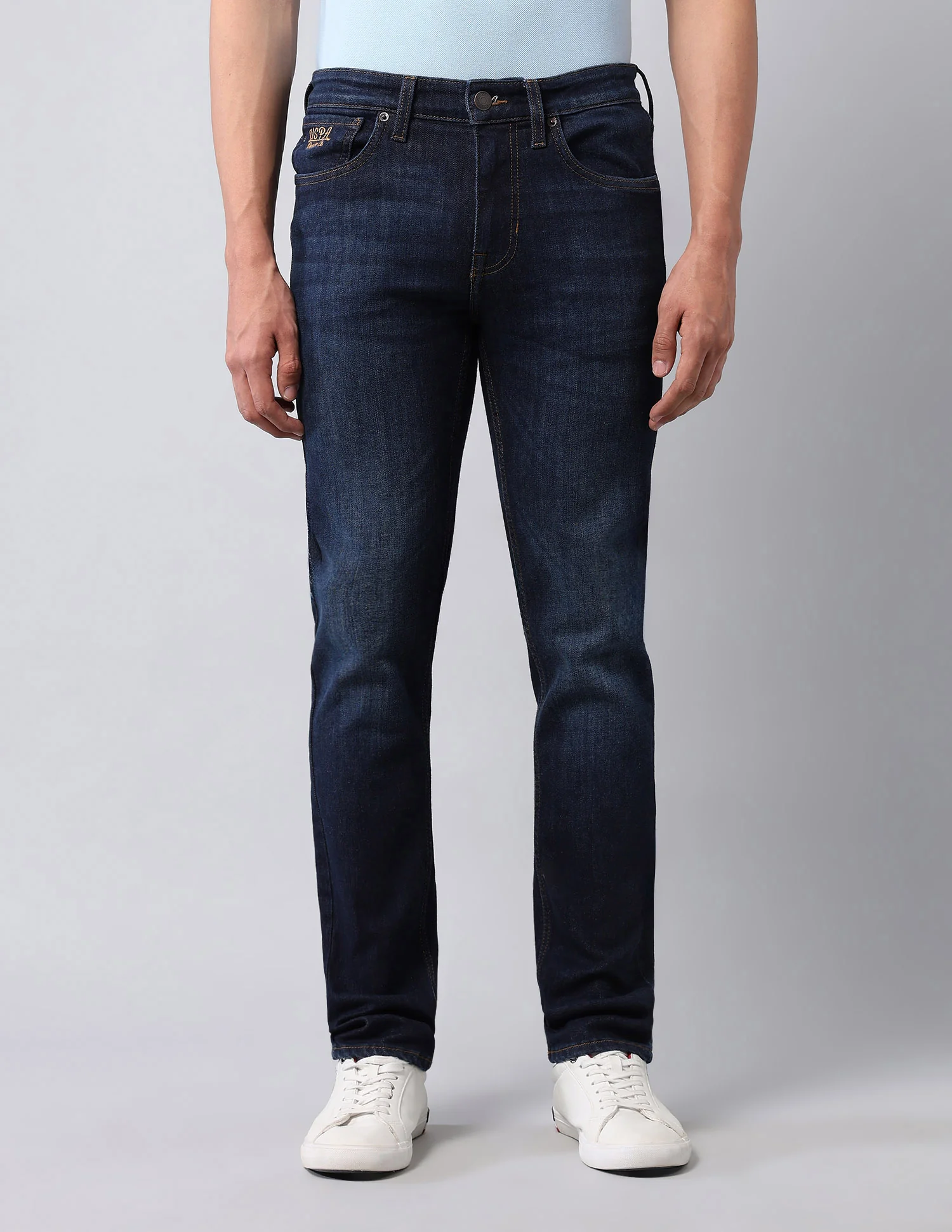 Regallo Skinny Fit Blue Jeans - Image 6