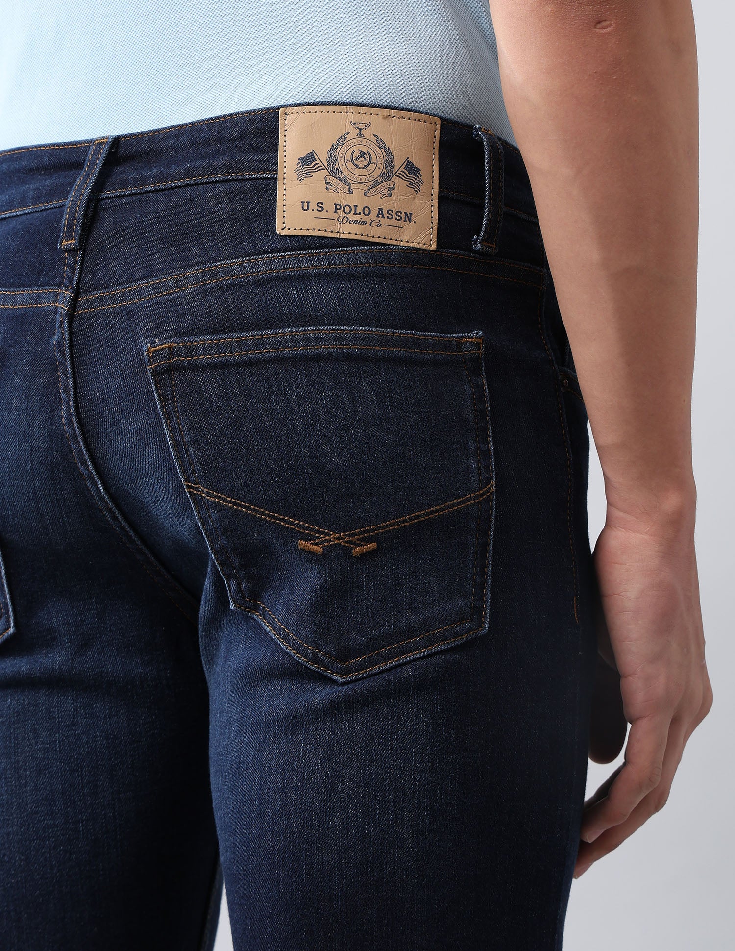 Regallo Skinny Fit Blue Jeans - Image 8