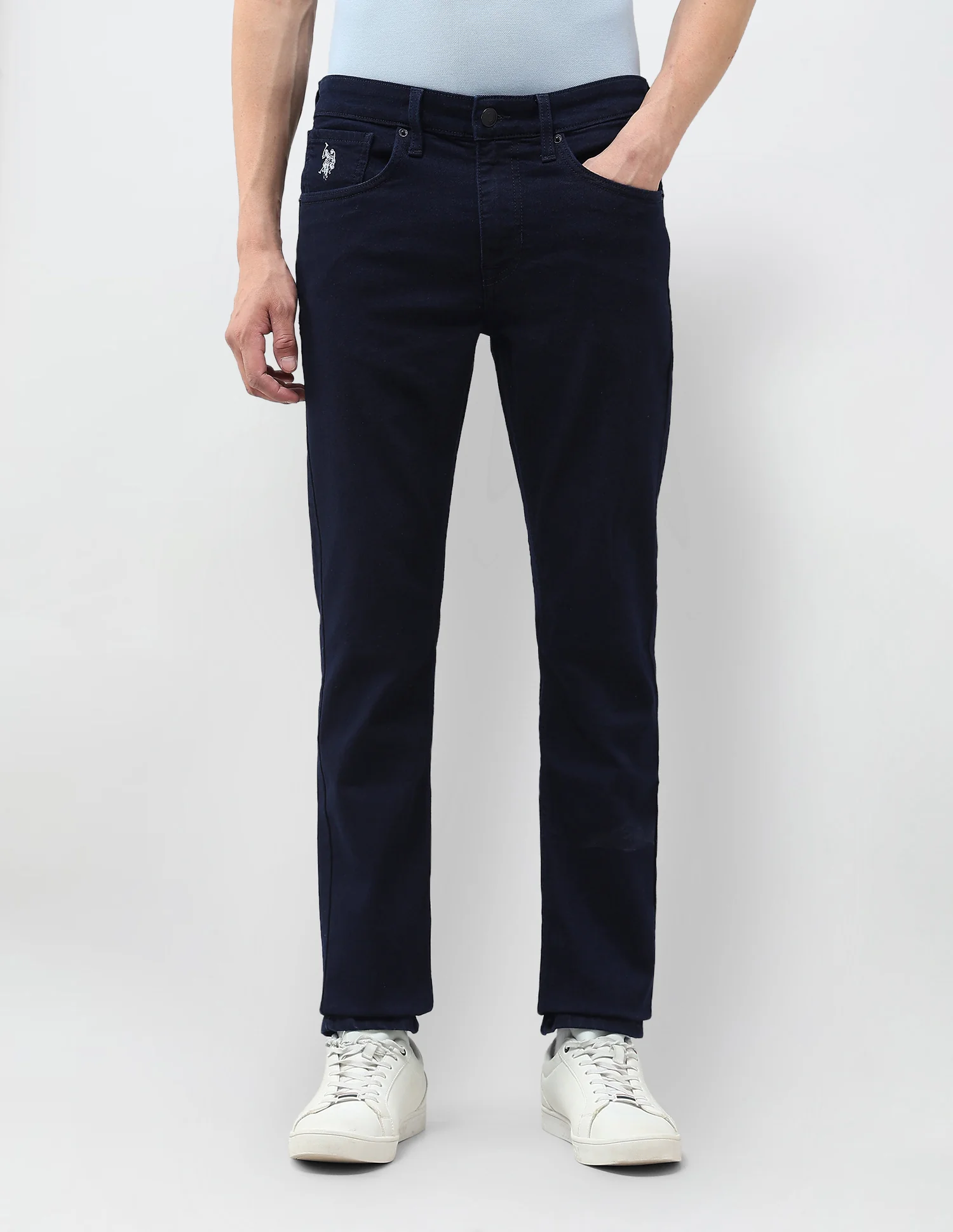 Regallo Skinny Fit Blue Jeans - Image 6