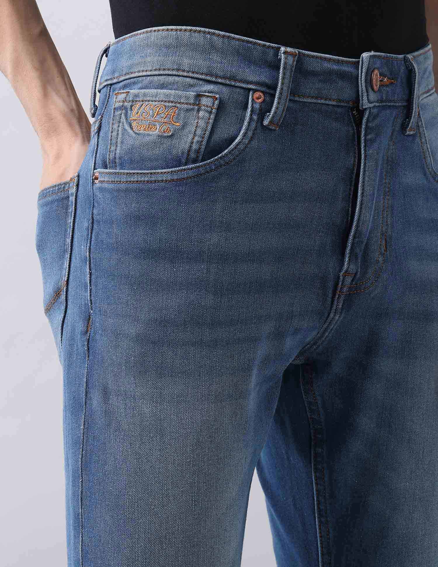 Regallo Skinny Fit Blue Jeans - Image 7