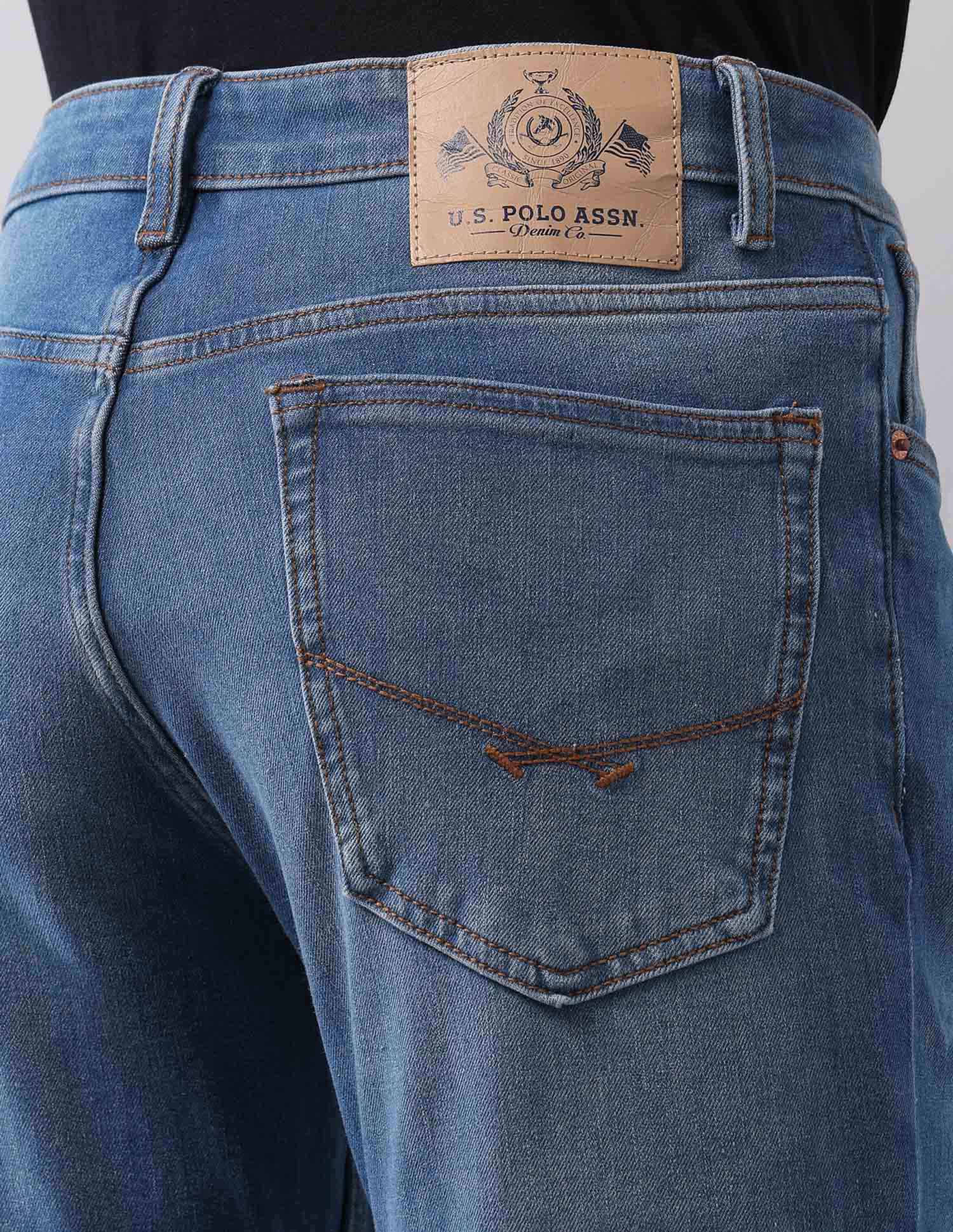 Regallo Skinny Fit Blue Jeans - Image 8