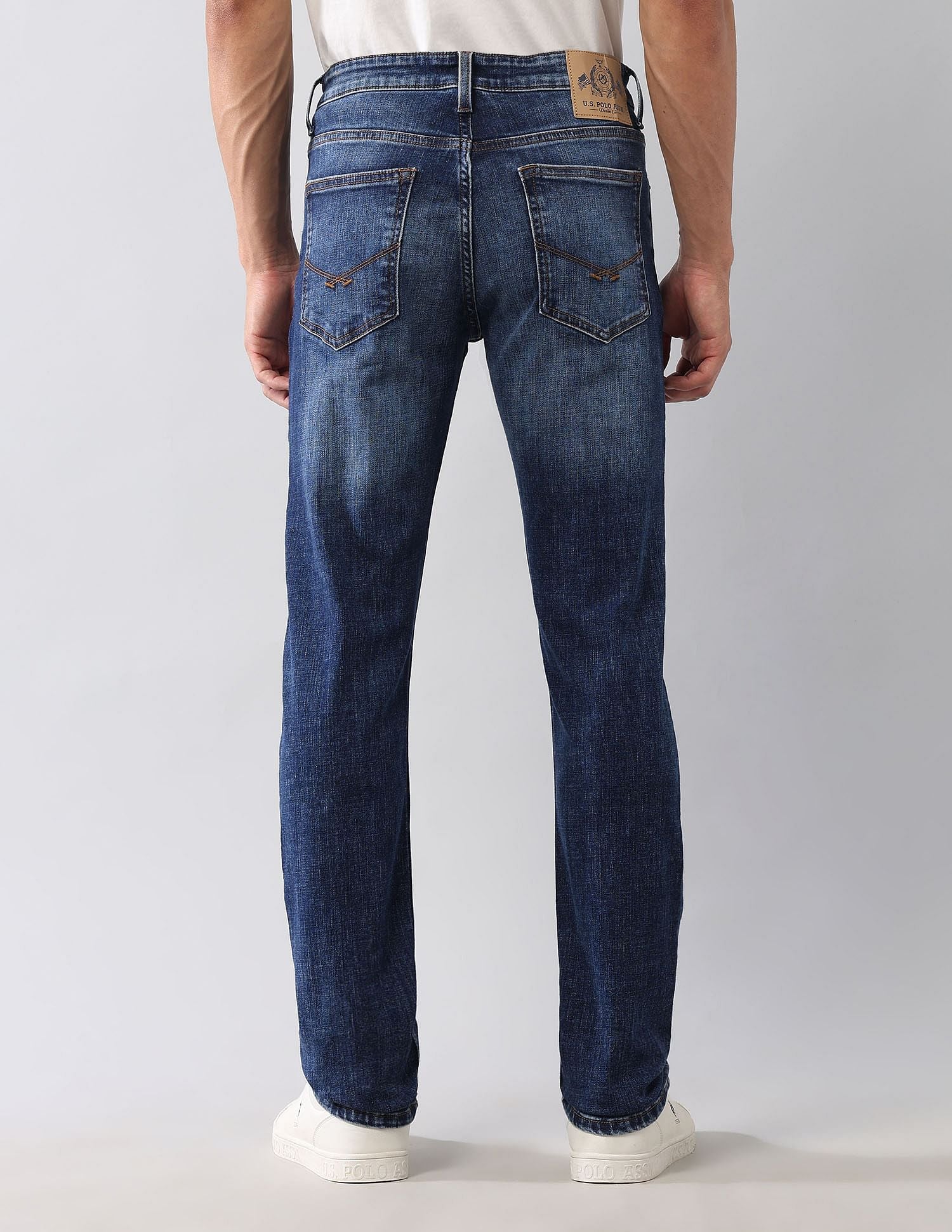 Regallo Skinny Fit Blue Jeans - Image 5