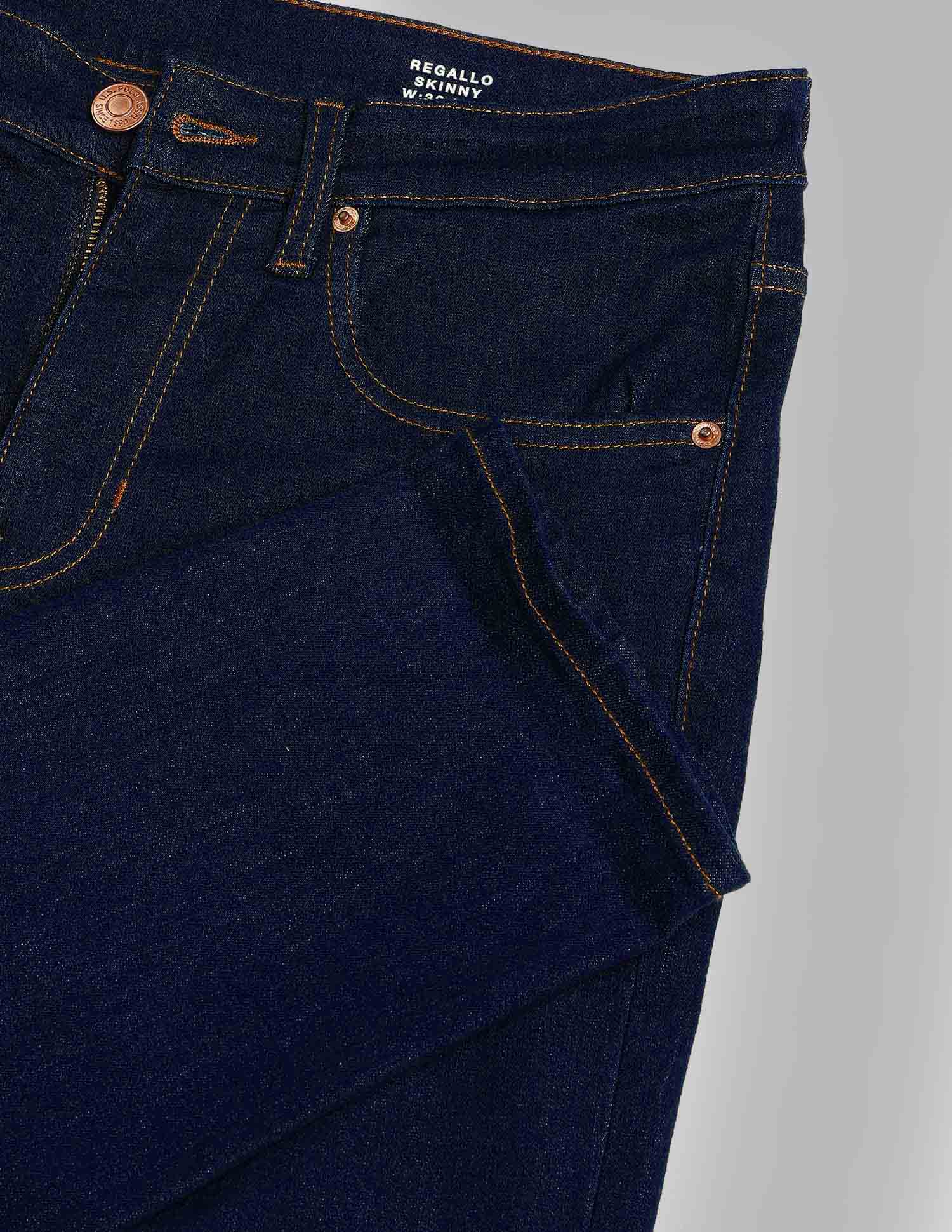 Regallo Skinny Fit Blue Jeans - Image 2