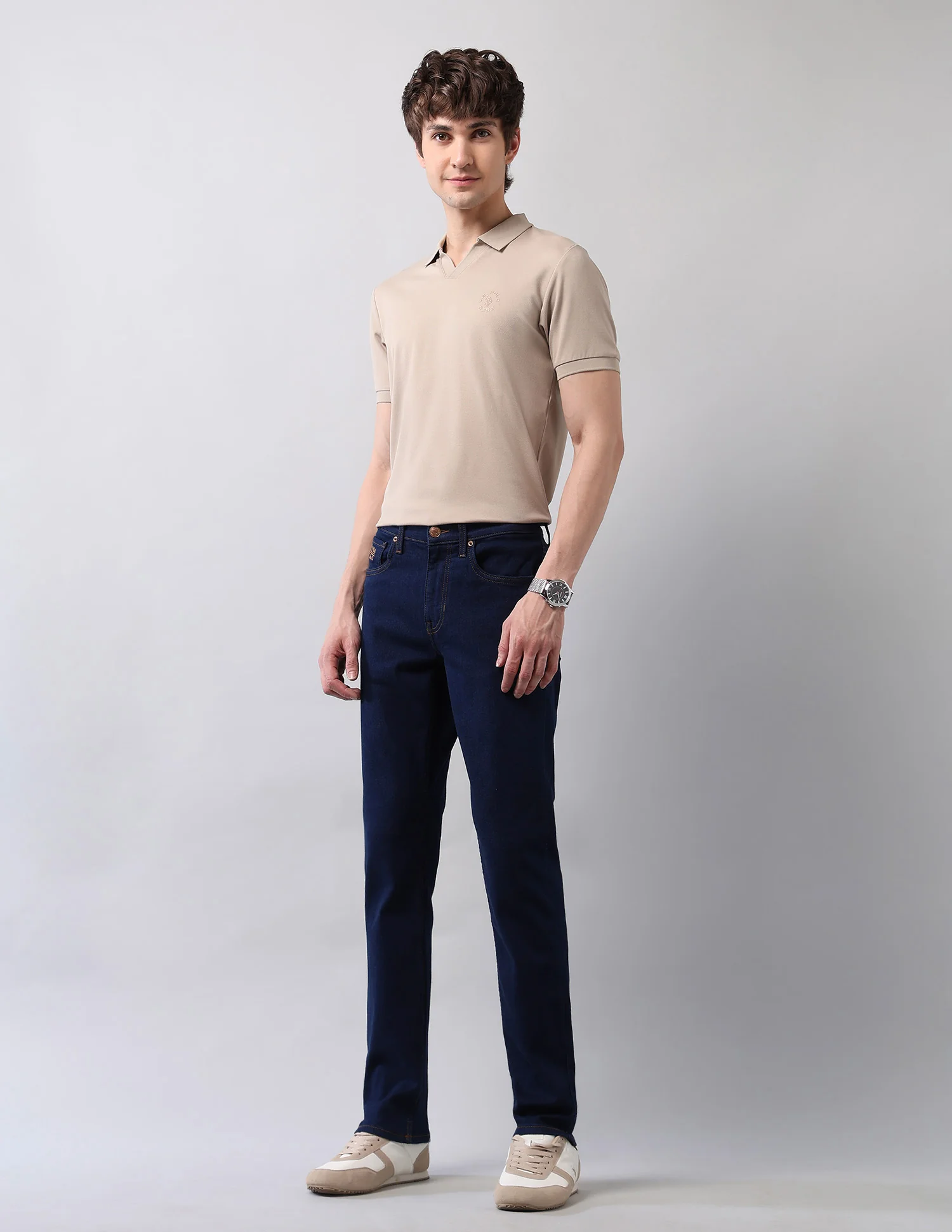 Regallo Skinny Fit Blue Jeans - Image 3