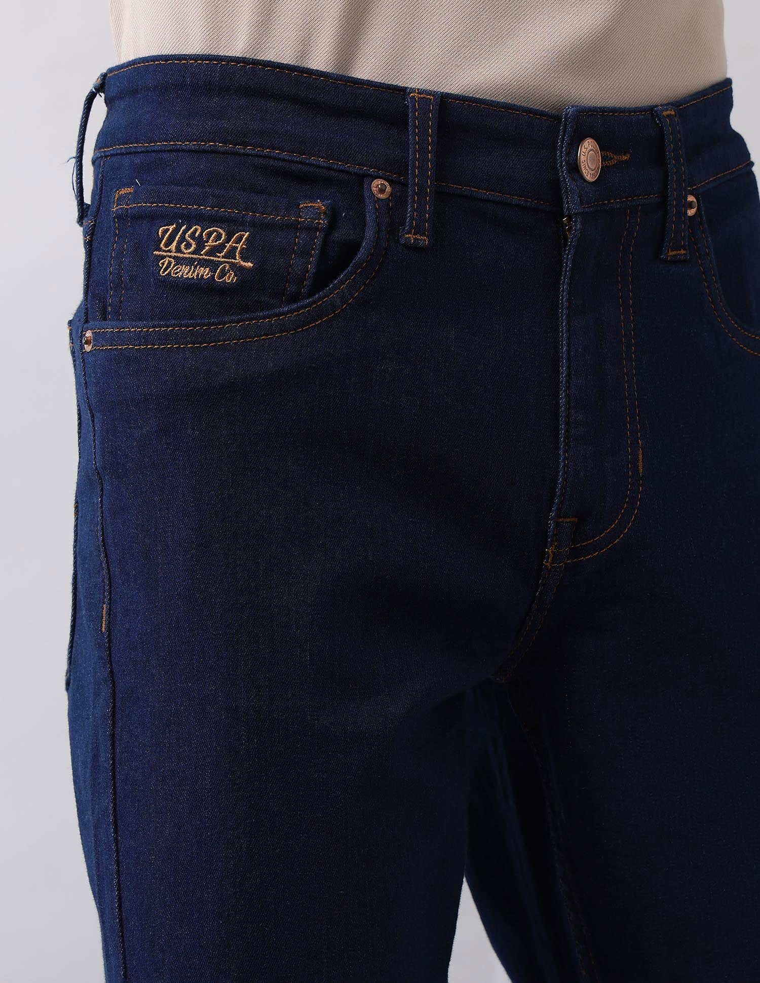 Regallo Skinny Fit Blue Jeans - Image 7