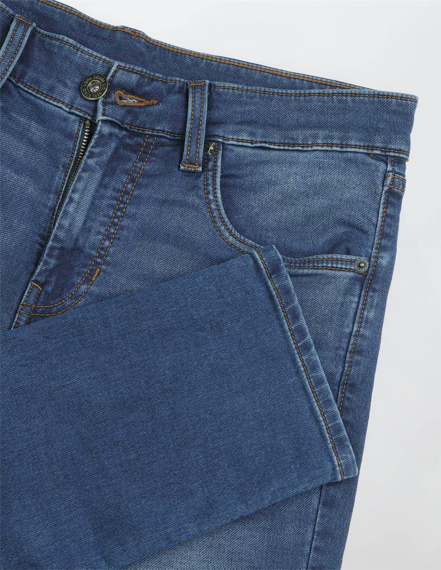Regallo Skinny Fit Blue Jeans - Image 2