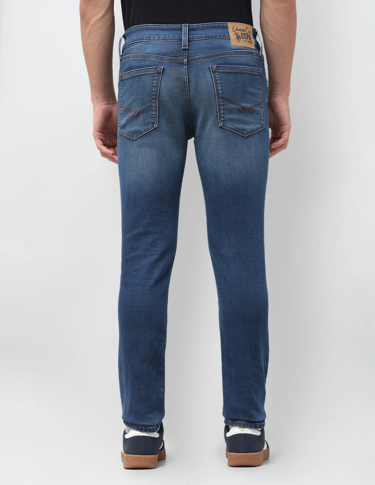 Regallo Skinny Fit Blue Jeans - Image 5