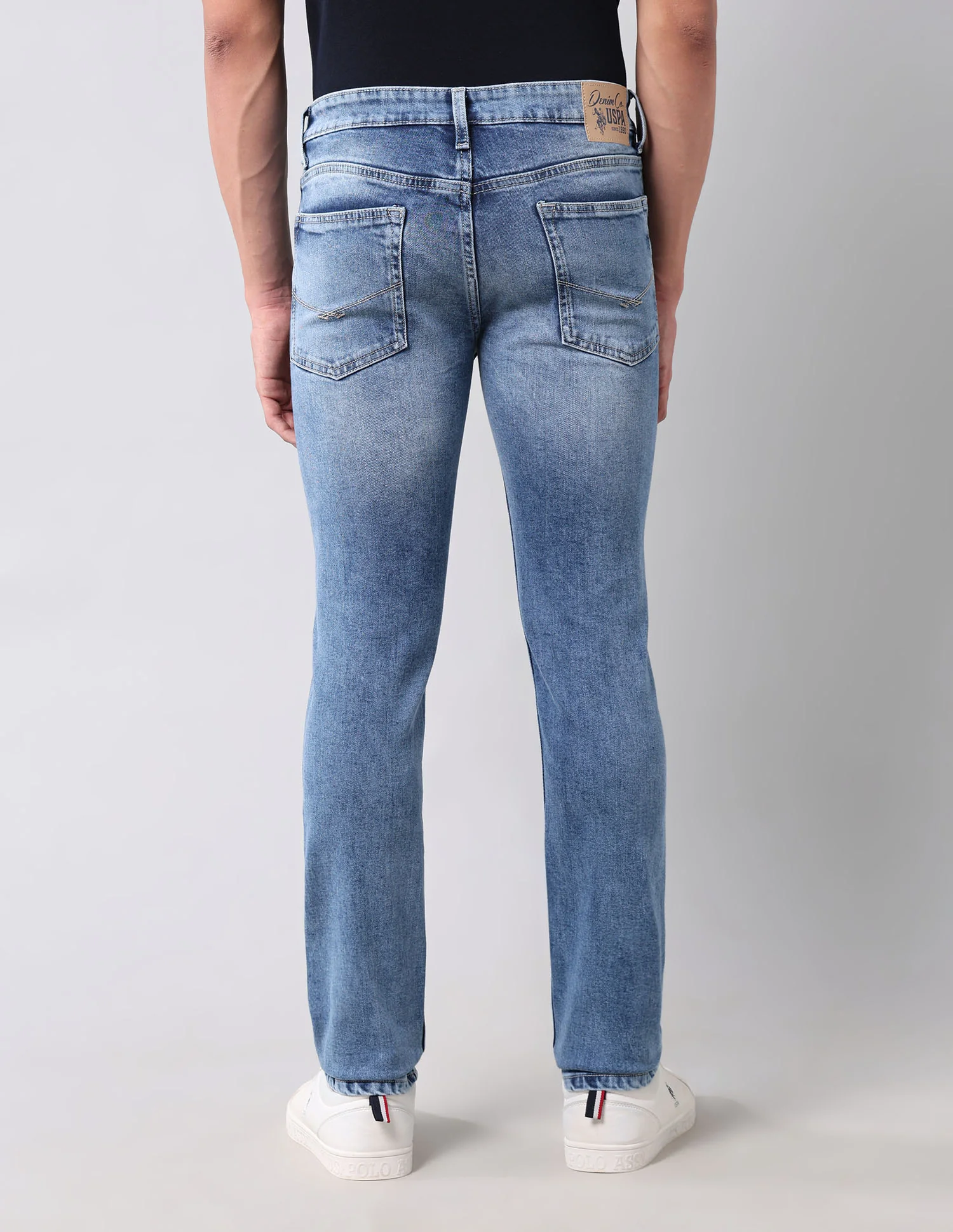 Regallo Skinny Fit Blue Jeans - Image 5