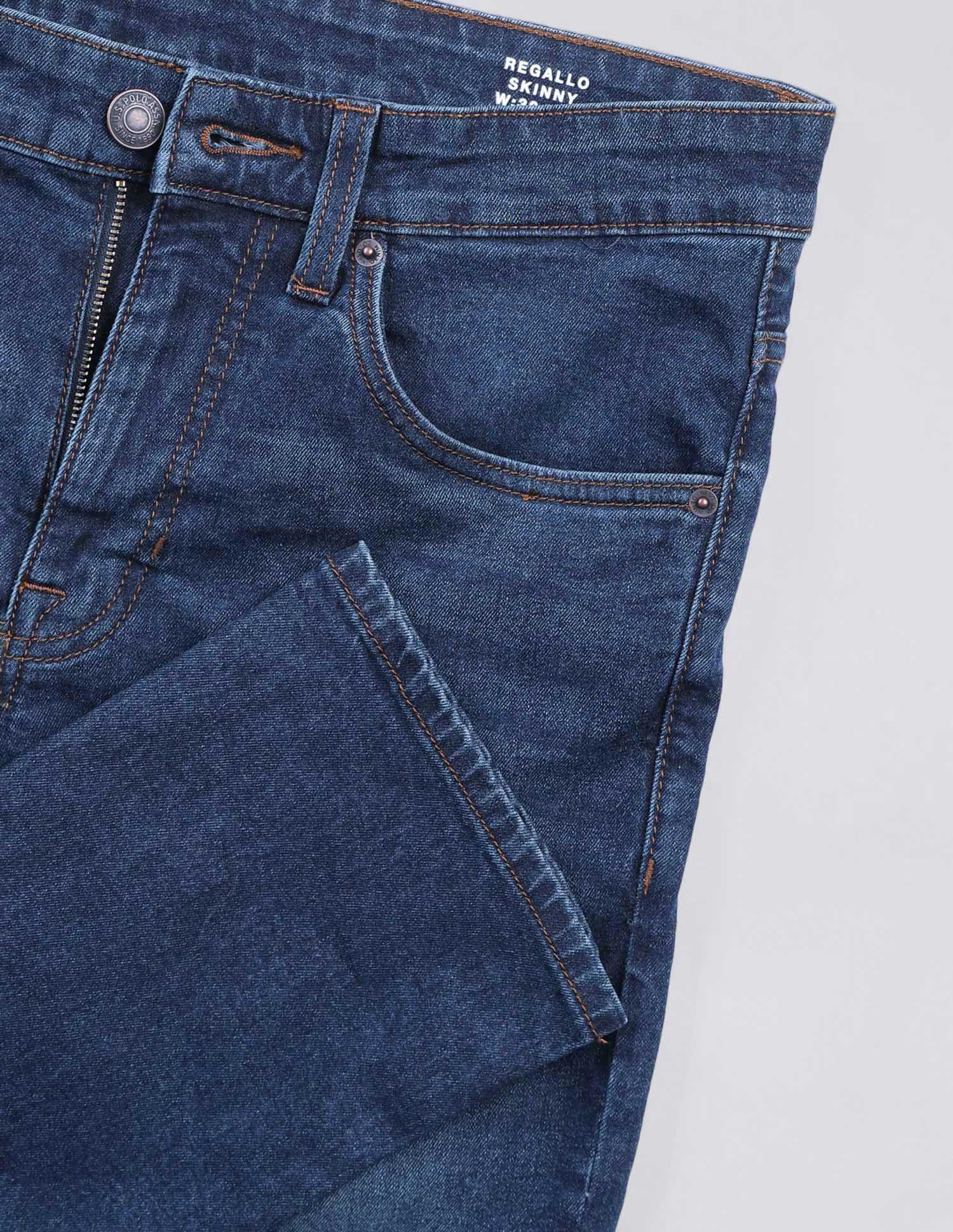 Regallo Skinny Fit Blue Jeans - Image 2