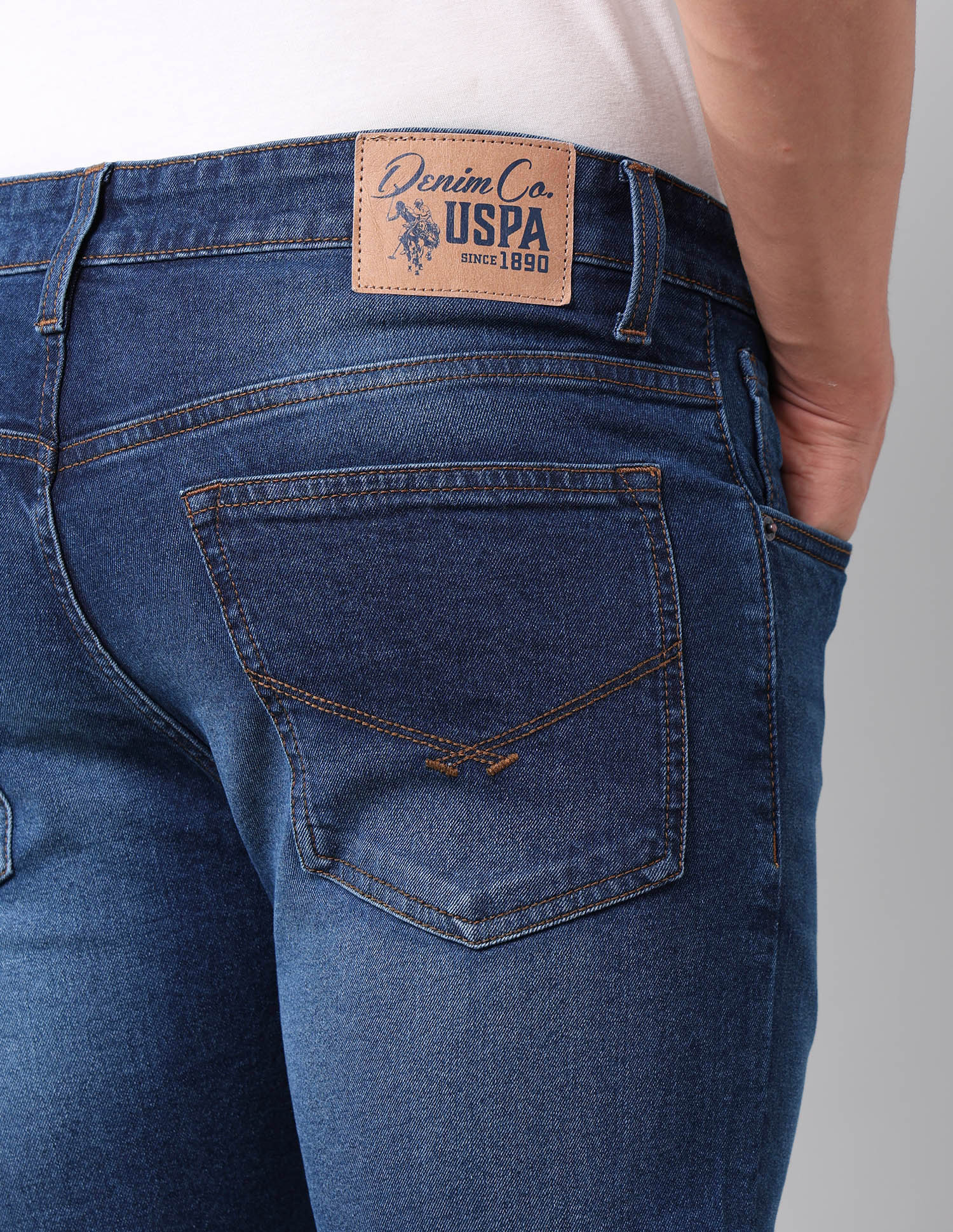 Regallo Skinny Fit Blue Jeans - Image 8