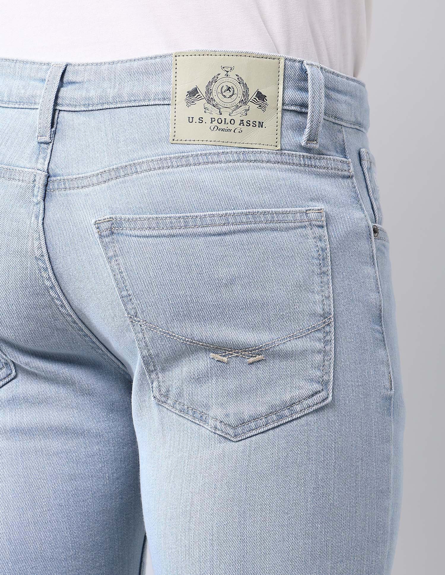 Regallo Skinny Fit Blue Jeans - Image 8