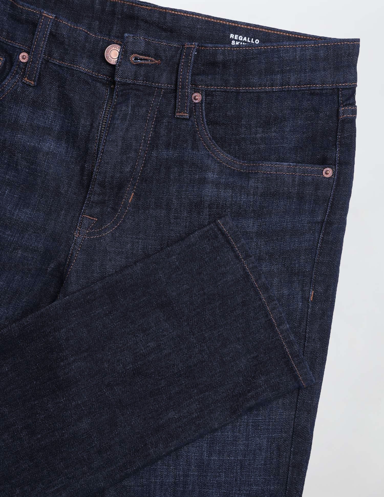 Regallo Skinny Fit Blue Jeans - Image 2