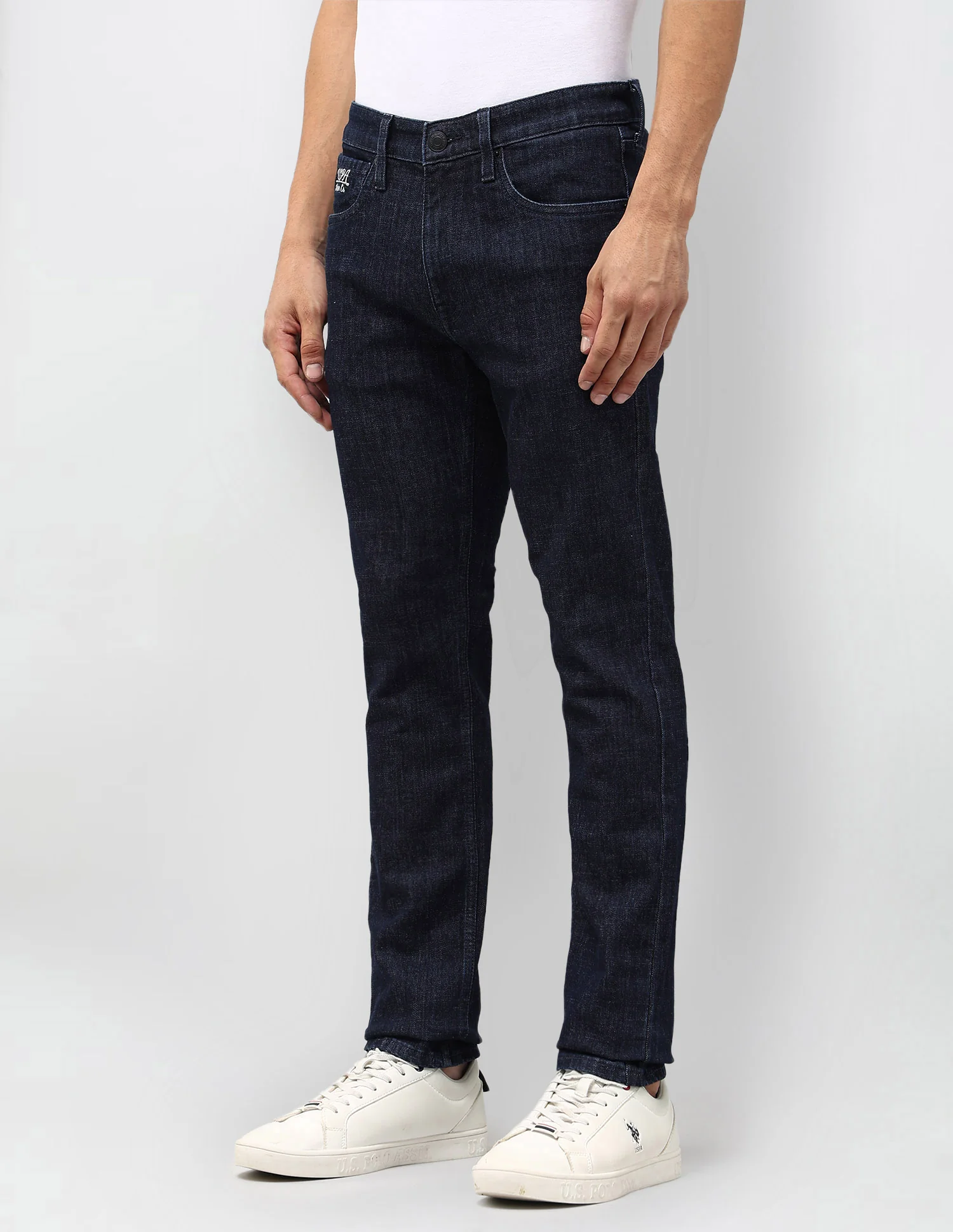 Regallo Skinny Fit Blue Jeans - Image 4