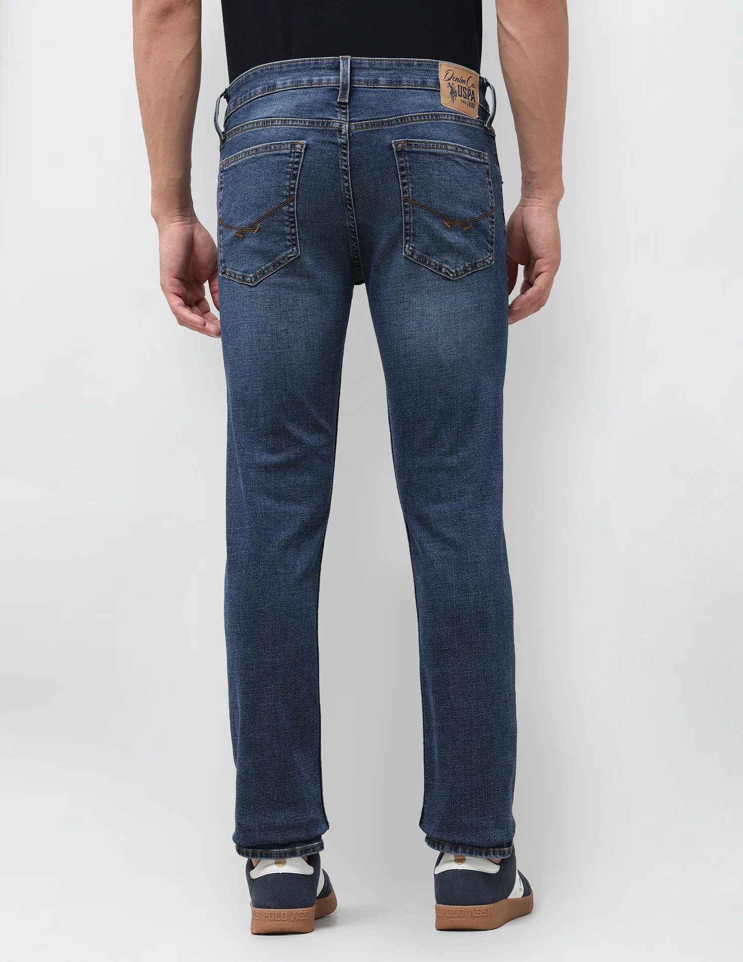 Regallo Skinny Fit Blue Jeans - Image 5