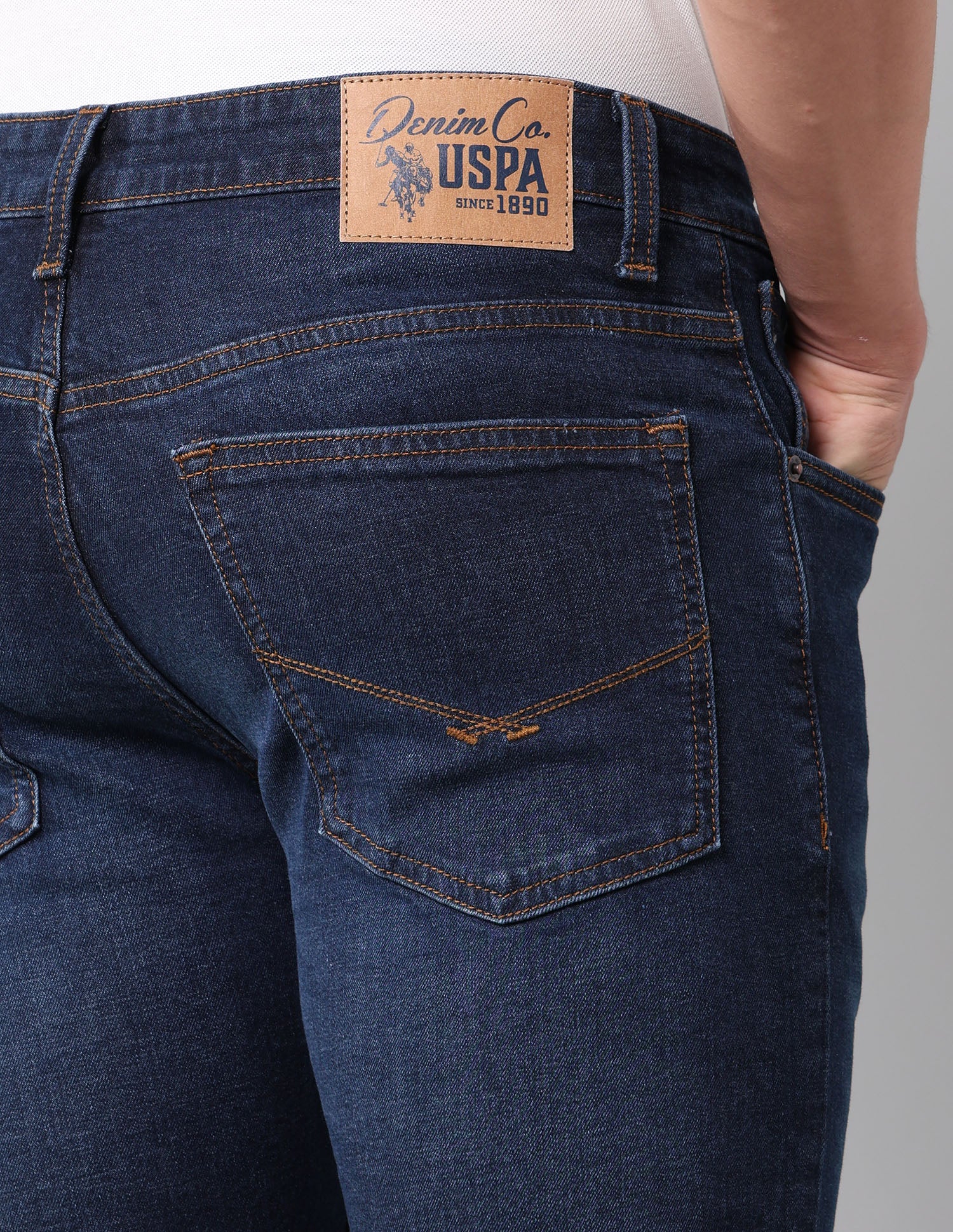 Regallo Skinny Fit Blue Jeans - Image 8