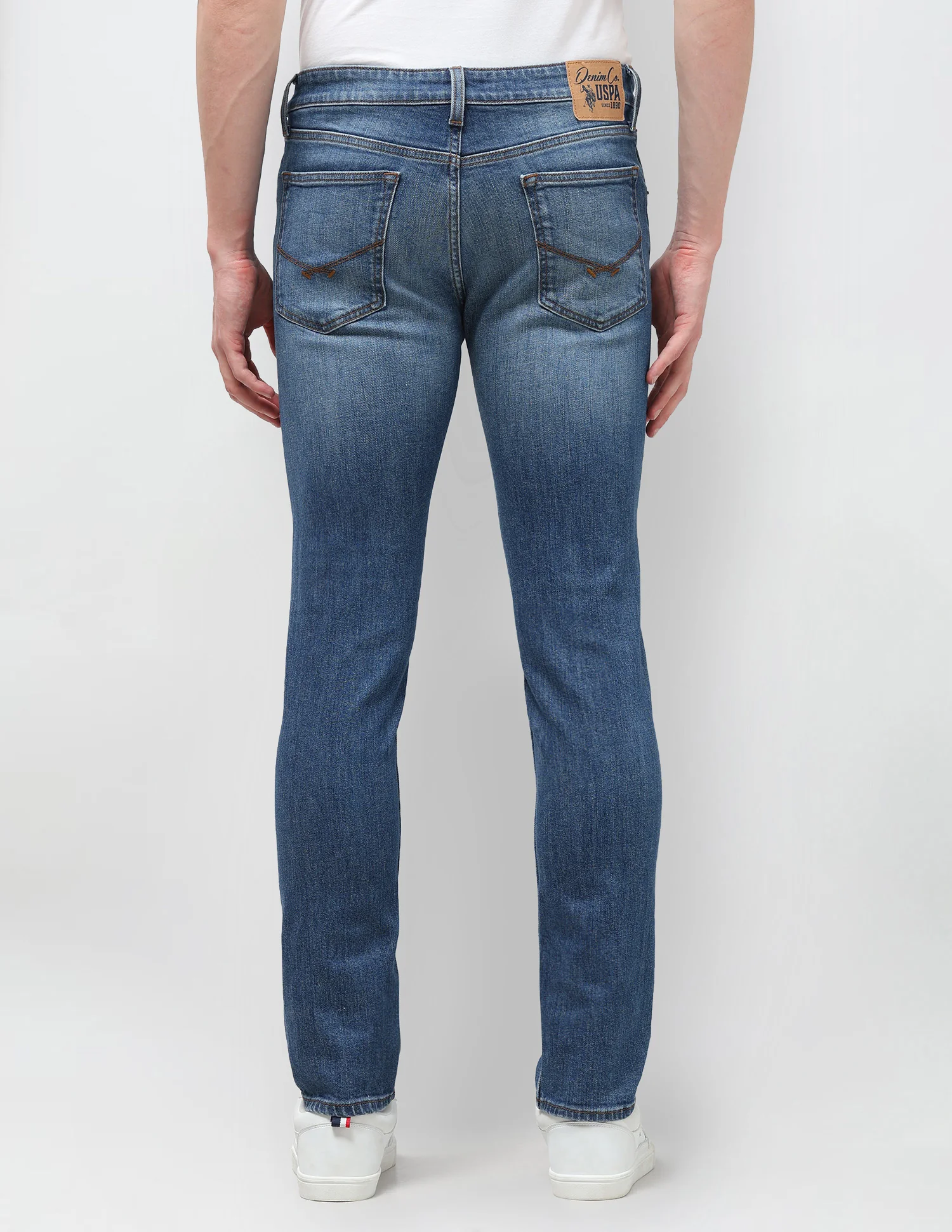 Regallo Skinny Fit Blue Jeans - Image 5
