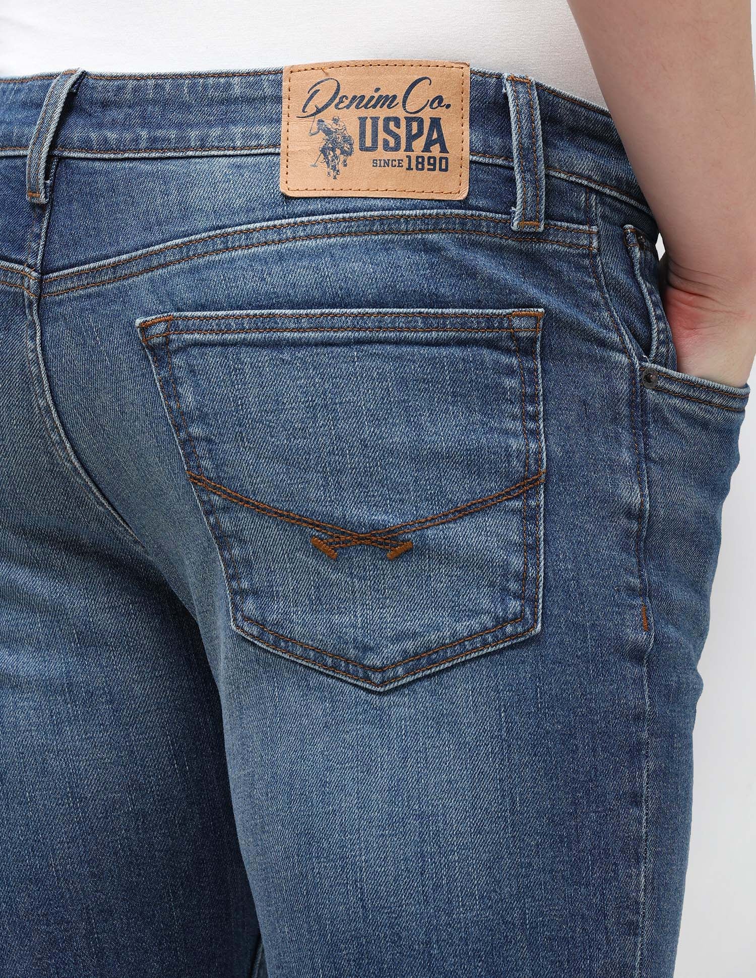 Regallo Skinny Fit Blue Jeans - Image 8