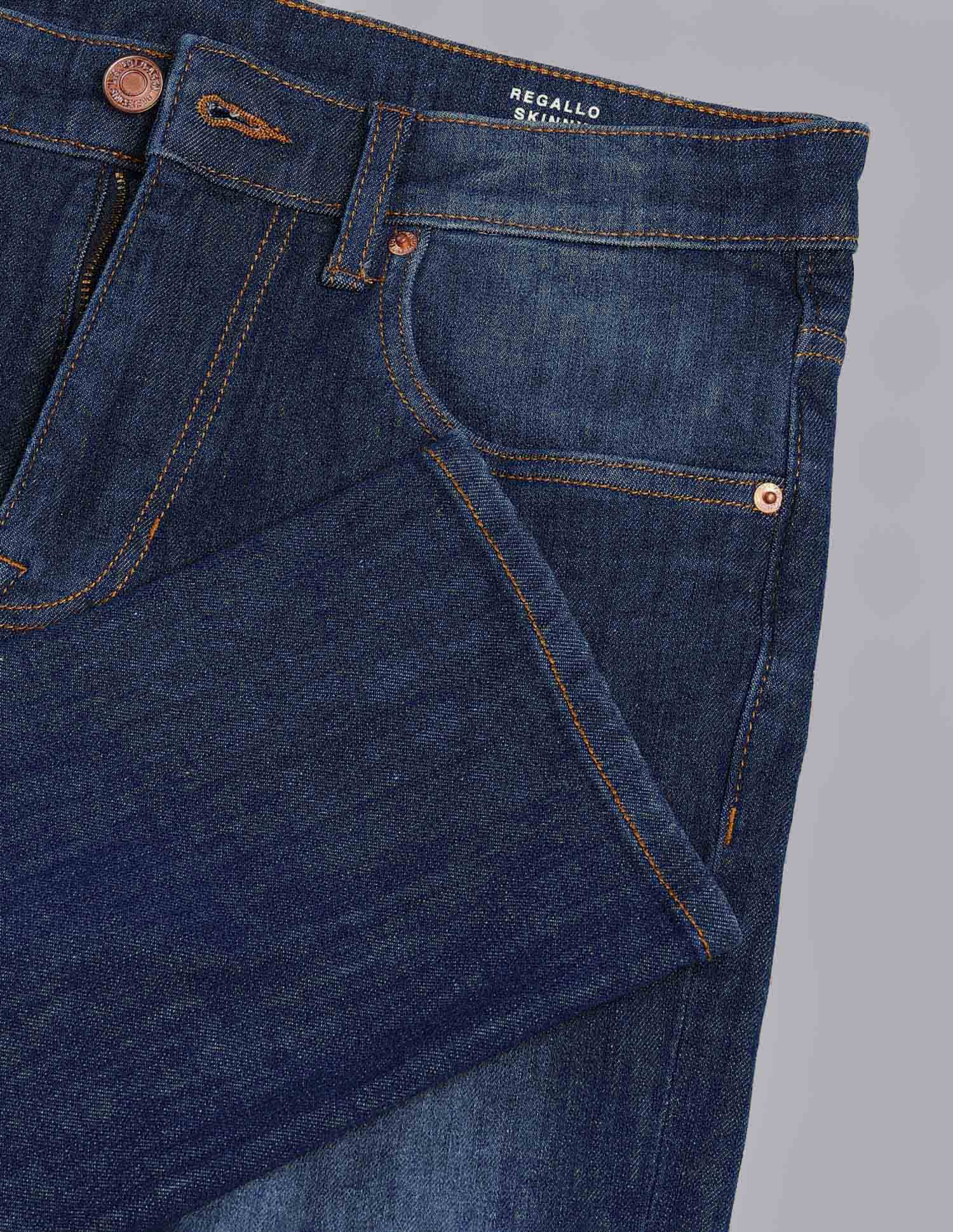Regallo Skinny Fit Blue Jeans - Image 2
