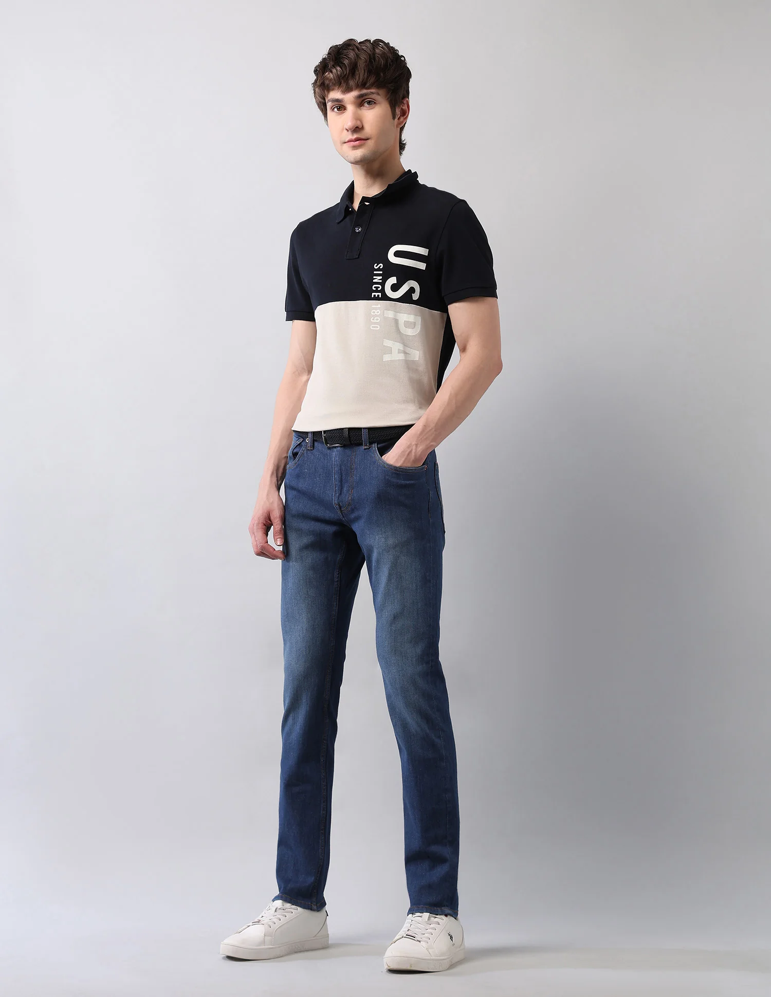 Regallo Skinny Fit Blue Jeans - Image 3